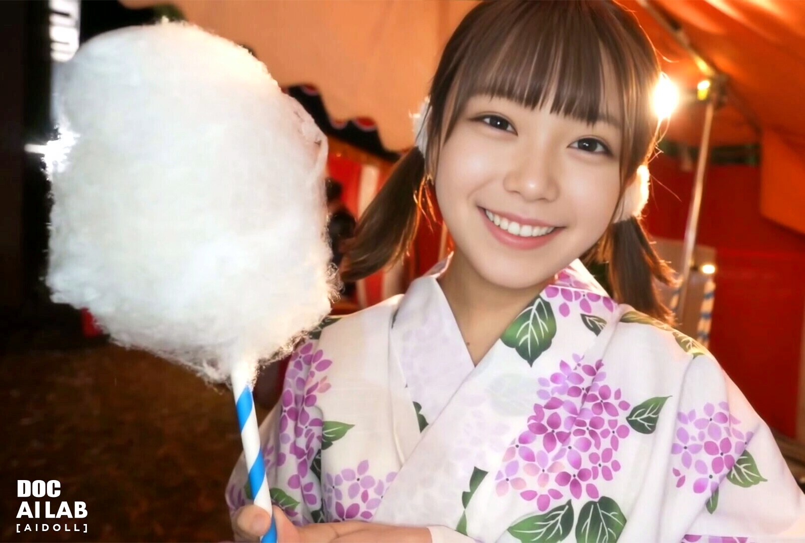 空想夏祭美少女 AI MODEL AV DEBUTのサンプル動画