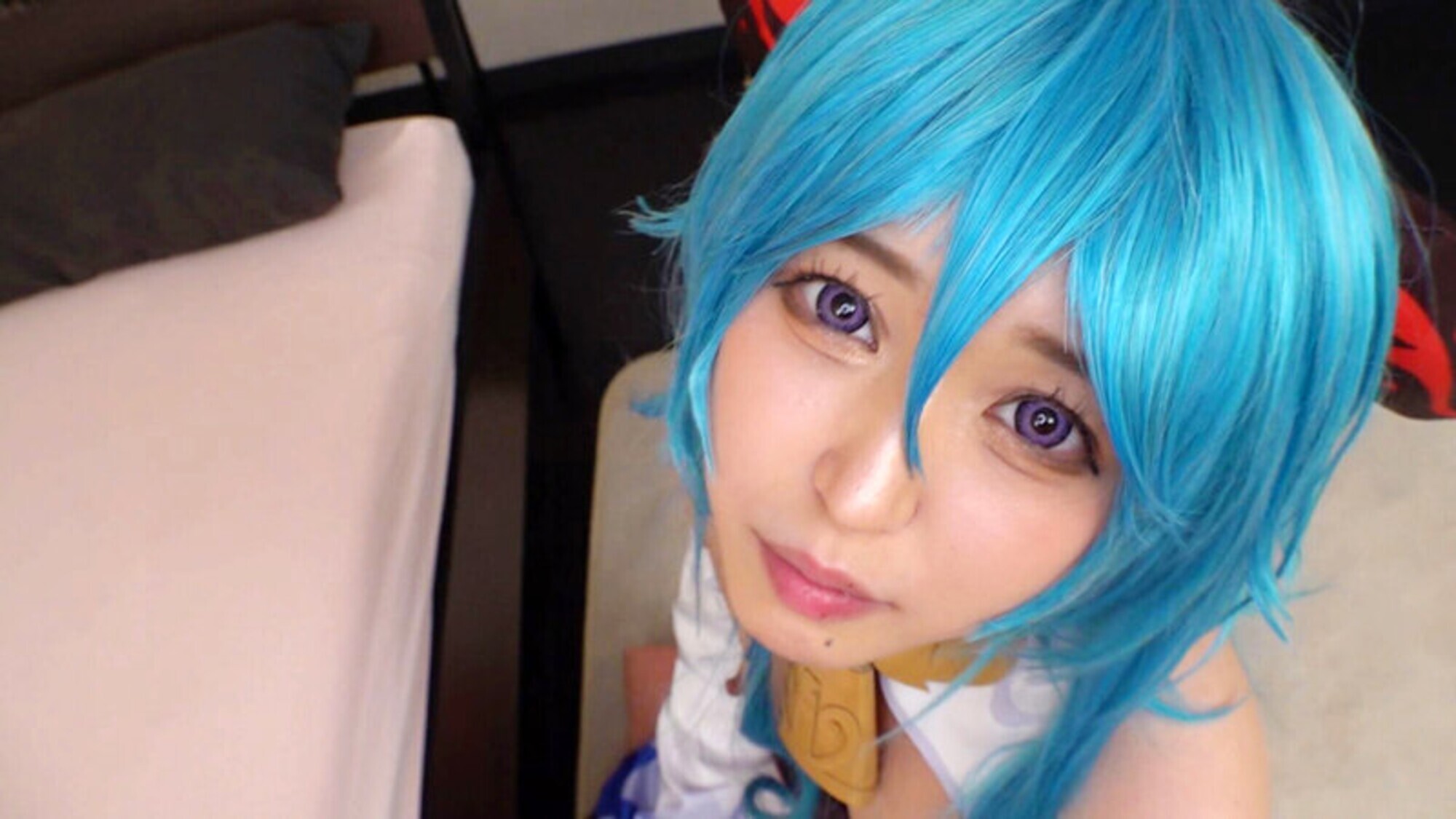 みちのく激カワレイヤーゆら22歳。色白スレンダーで敏感体質のえちえち娘のパイパンま●こに生チン挿入ナマ中出し個撮ハメ撮り！ 画像10