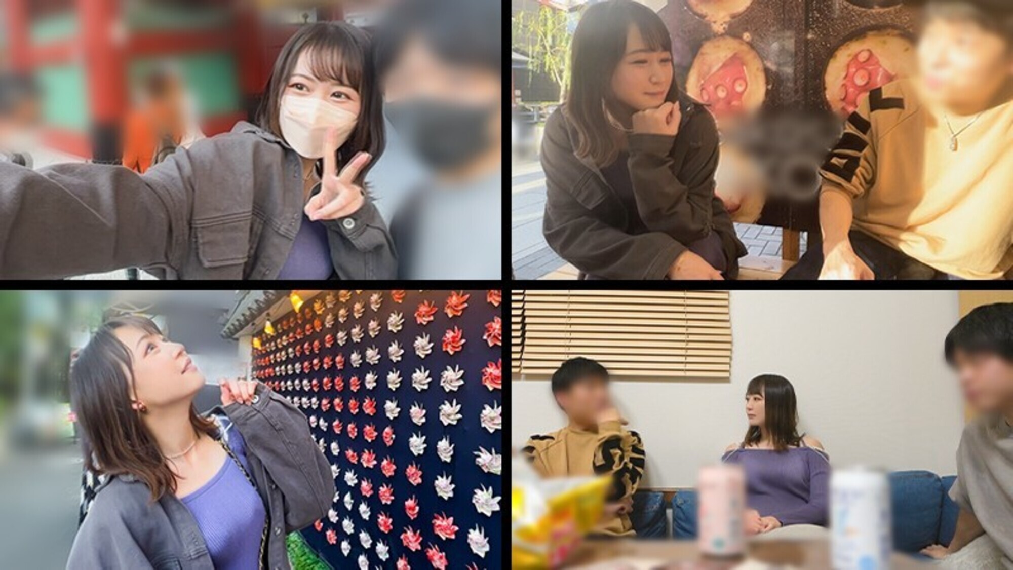【かわいい乳首をビンビンに尖らせて元カレチ●ポに大興奮!知り尽くしたはずのピストンで異常に感じまくりのエモい腰振り!】彼女を昔の元カレに寝取らせてみたら・・・【ゆら(24)/交際3年目】 画像1