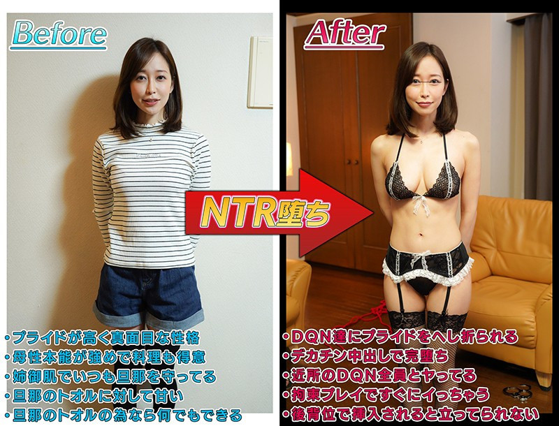 いつも僕を守ってくれる正義感の強い妻が、DQNたちの手に堕ちました・・・ 篠田ゆう 2枚目