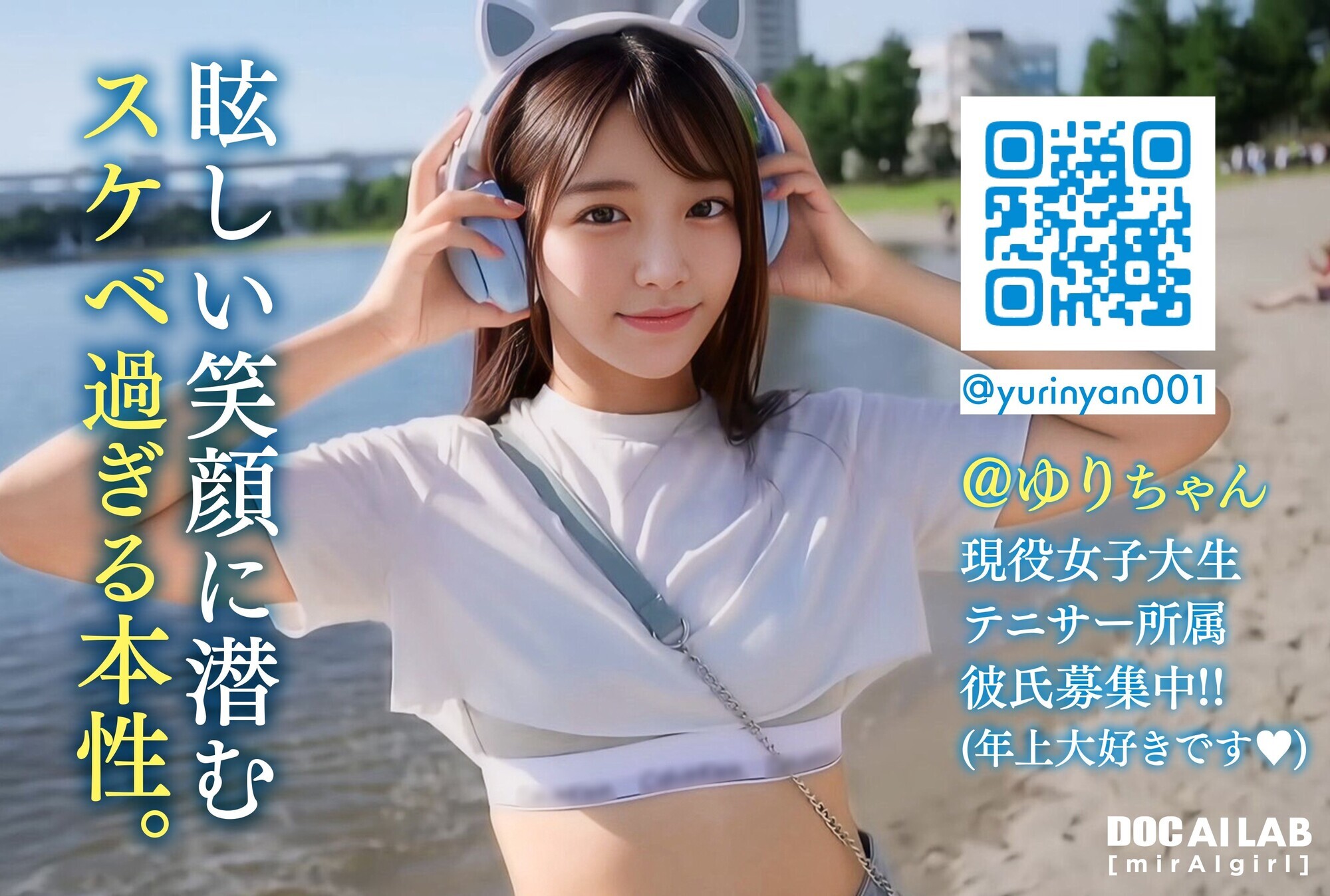 AI現役女子大生インフルエンサー AV Debut!! @ゆりちゃん 画像2