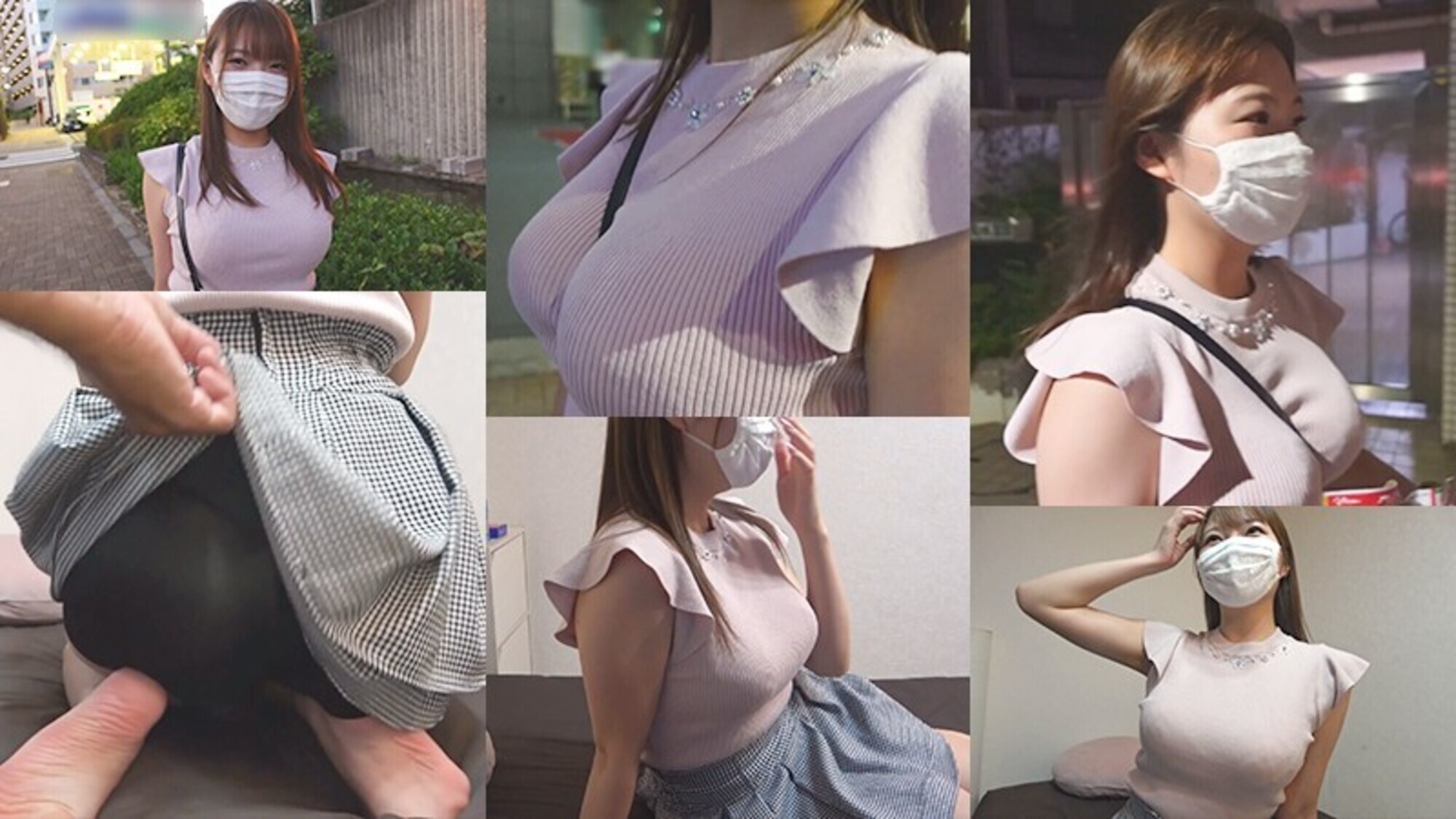 【おっぱいに包まれたい!】重量級デカパイがドスケベすぎる!こんなエロ雌体と一発ヤってみたかった!【ゆみな(22)】 画像1