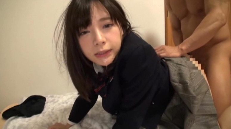 148cmのミニマム美少女!!!クオーターの整ったお顔にたっぷり精子!!! 一条みお15