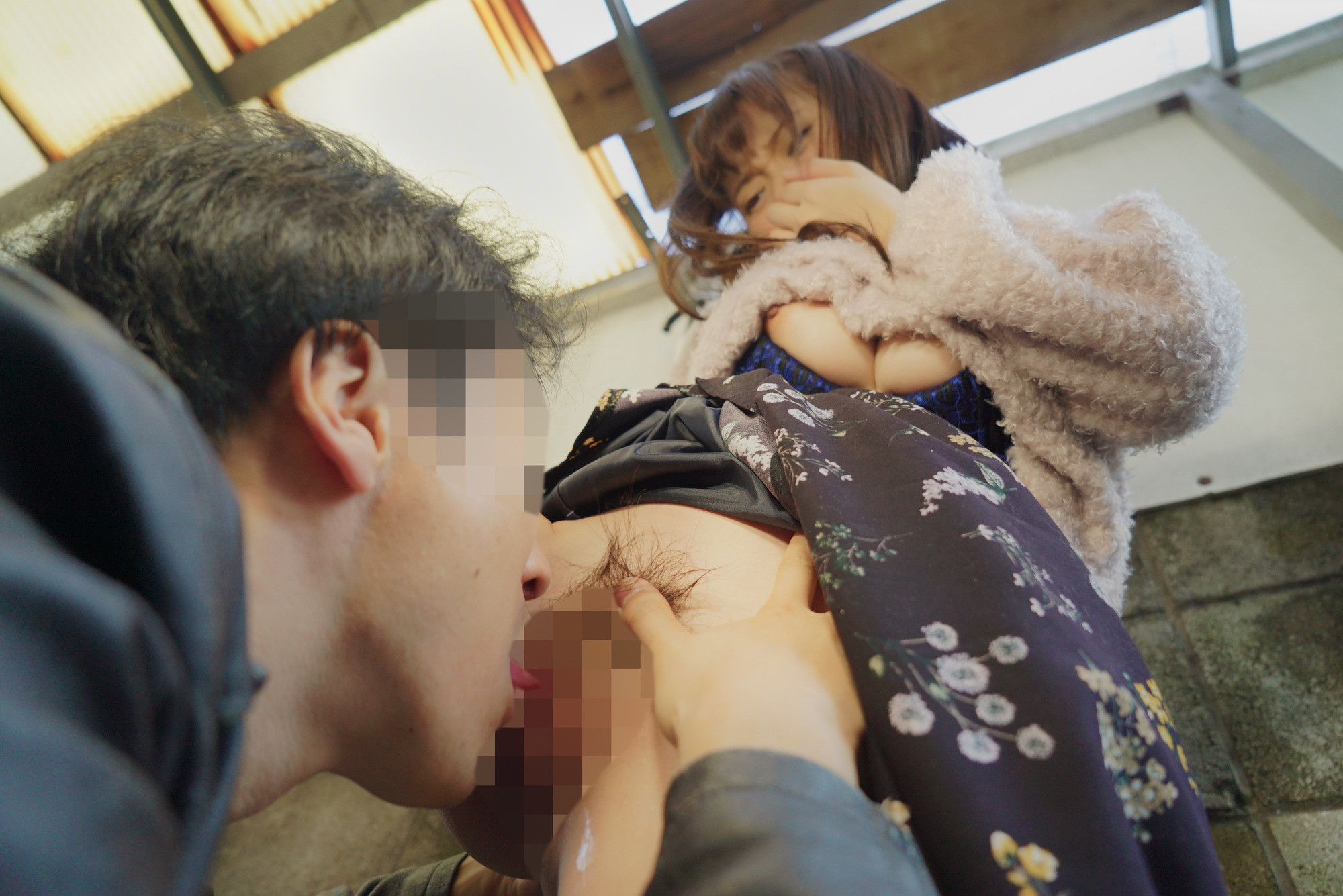 「こんなところじゃマズイですよ。~さすがに生は~ 清楚系お姉さんタイプJD ひかるちゃん(21歳) 画像7
