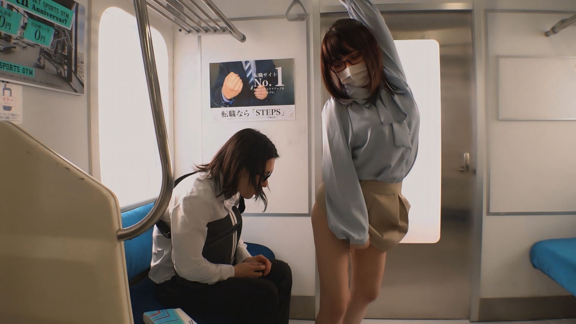 クラスの女子からは全く相手にされないボクがなぜか年上女性たちからモテまくり!オトナの魅力で迫られヤンチャ尻なWビッ痴女性教員がくい打ち圧迫顔騎で高速種搾りプレス! 画像7