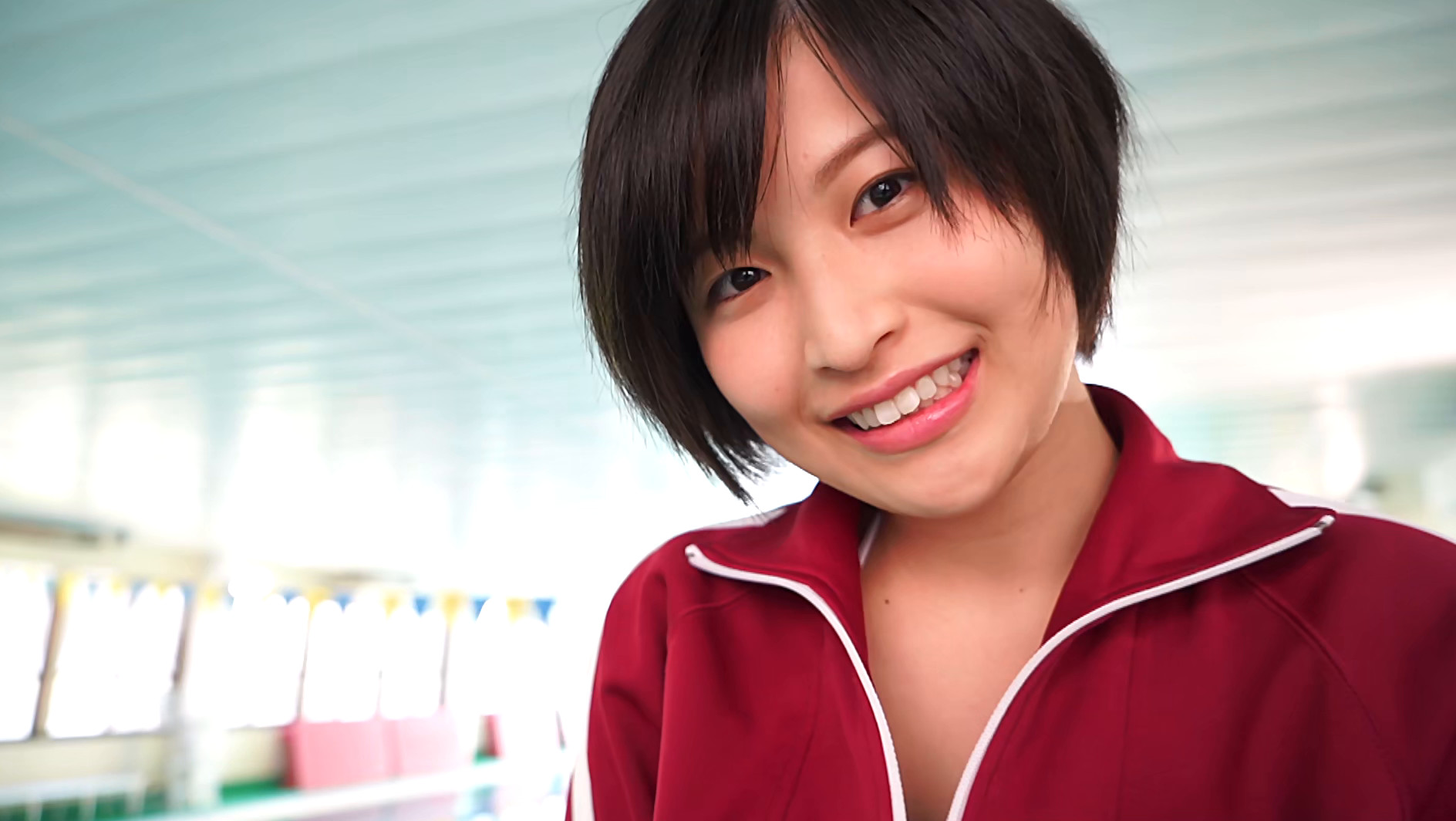 工業高校出身の彼女がけしからんカラダをしていたのでグラビアデビューしてもらいました！ 戸塚こはる ＃2 画像2
