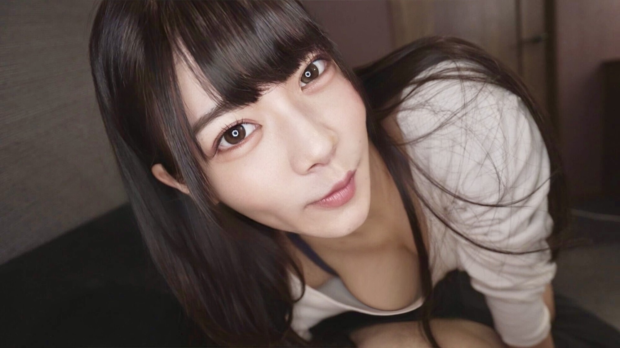 爆乳生中Gカップ陽気でエロい女と理性崩壊アへイきSEX! 画像1
