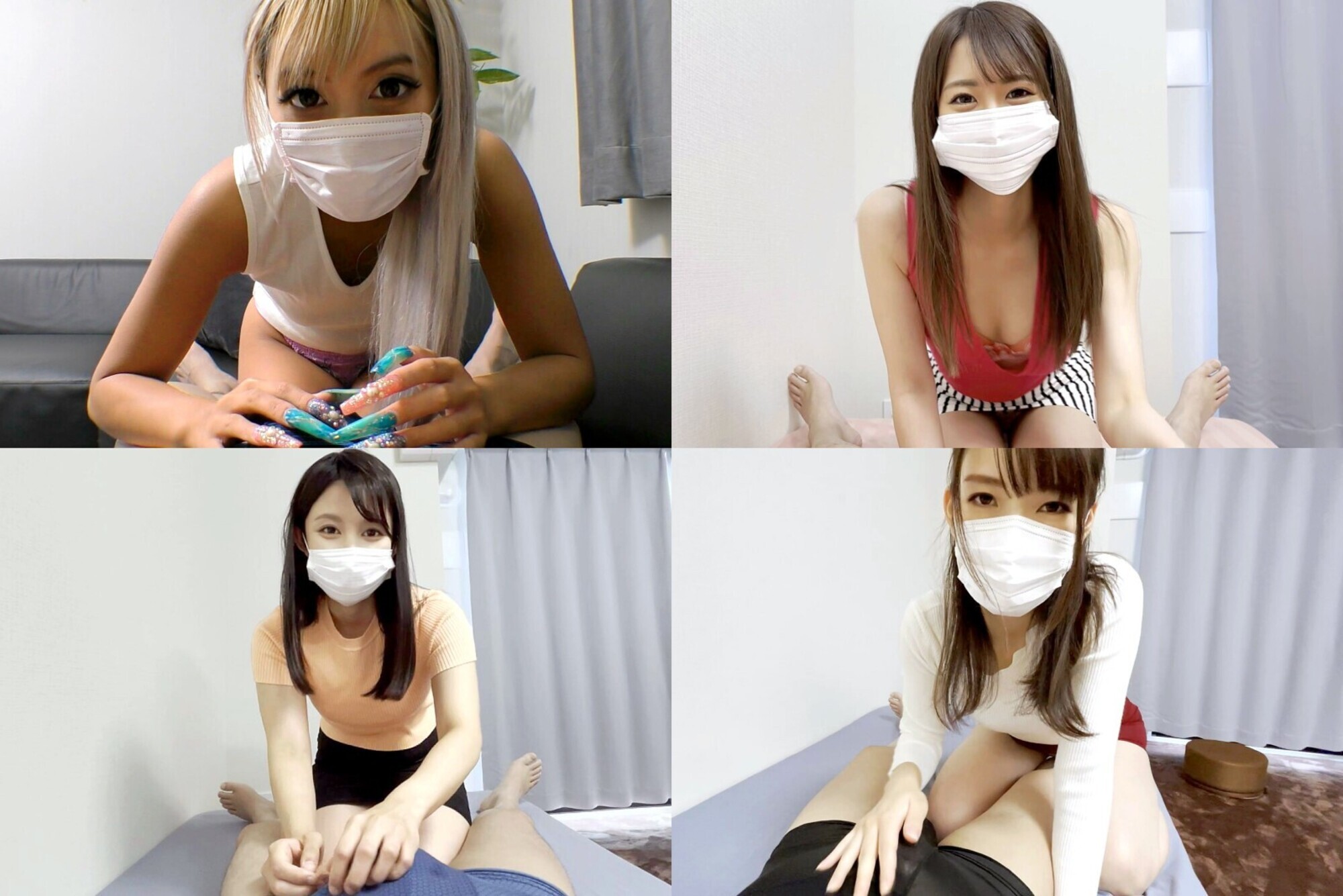 勃起チ●ポから精液を絞り出すスレンダー彼女の至高のフェラ手コキ。テクニックで男を繋ぎ止める美女をスマホ撮影しちゃった素人カップル個人撮影流出動画。