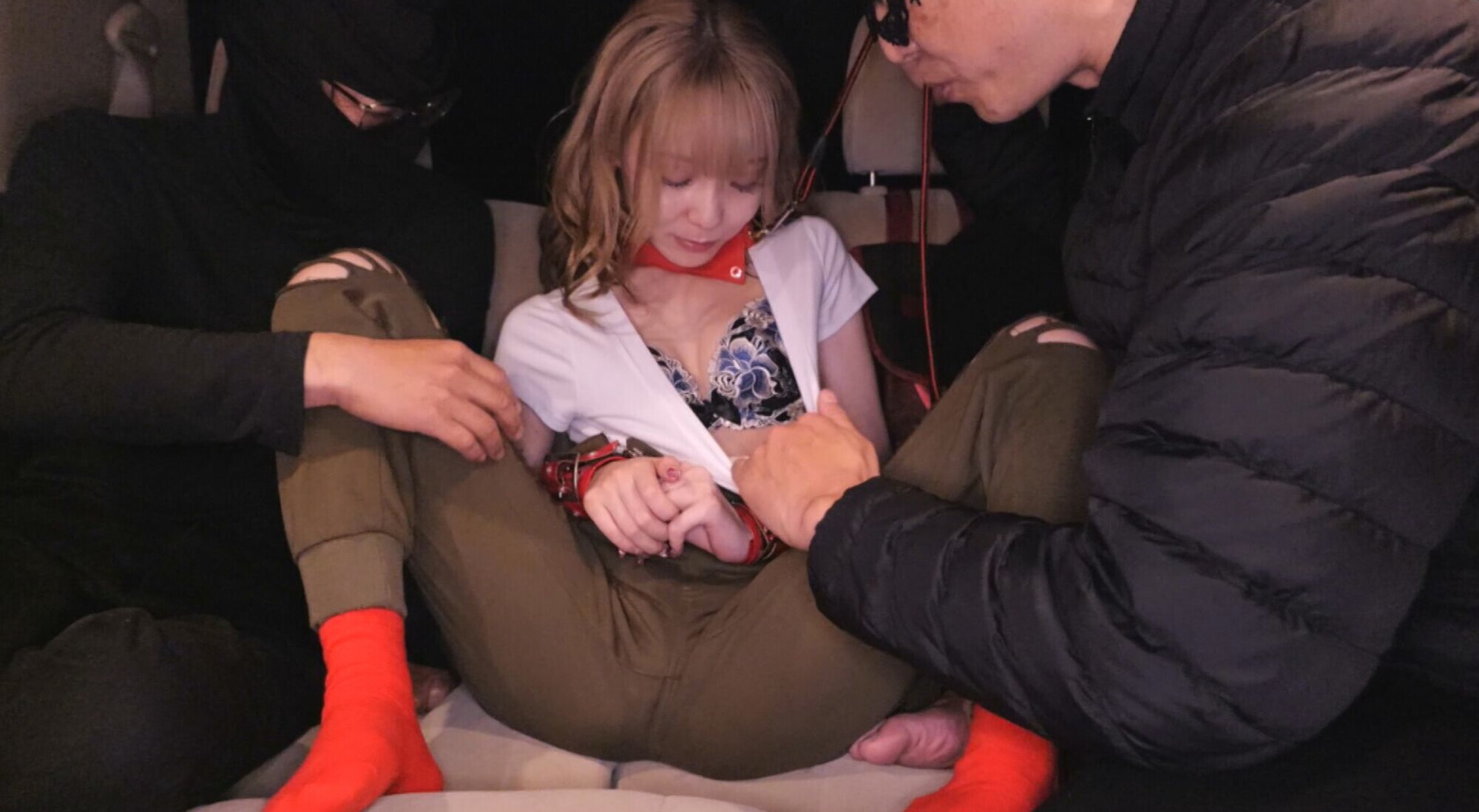 連れて来られたギャル陥落