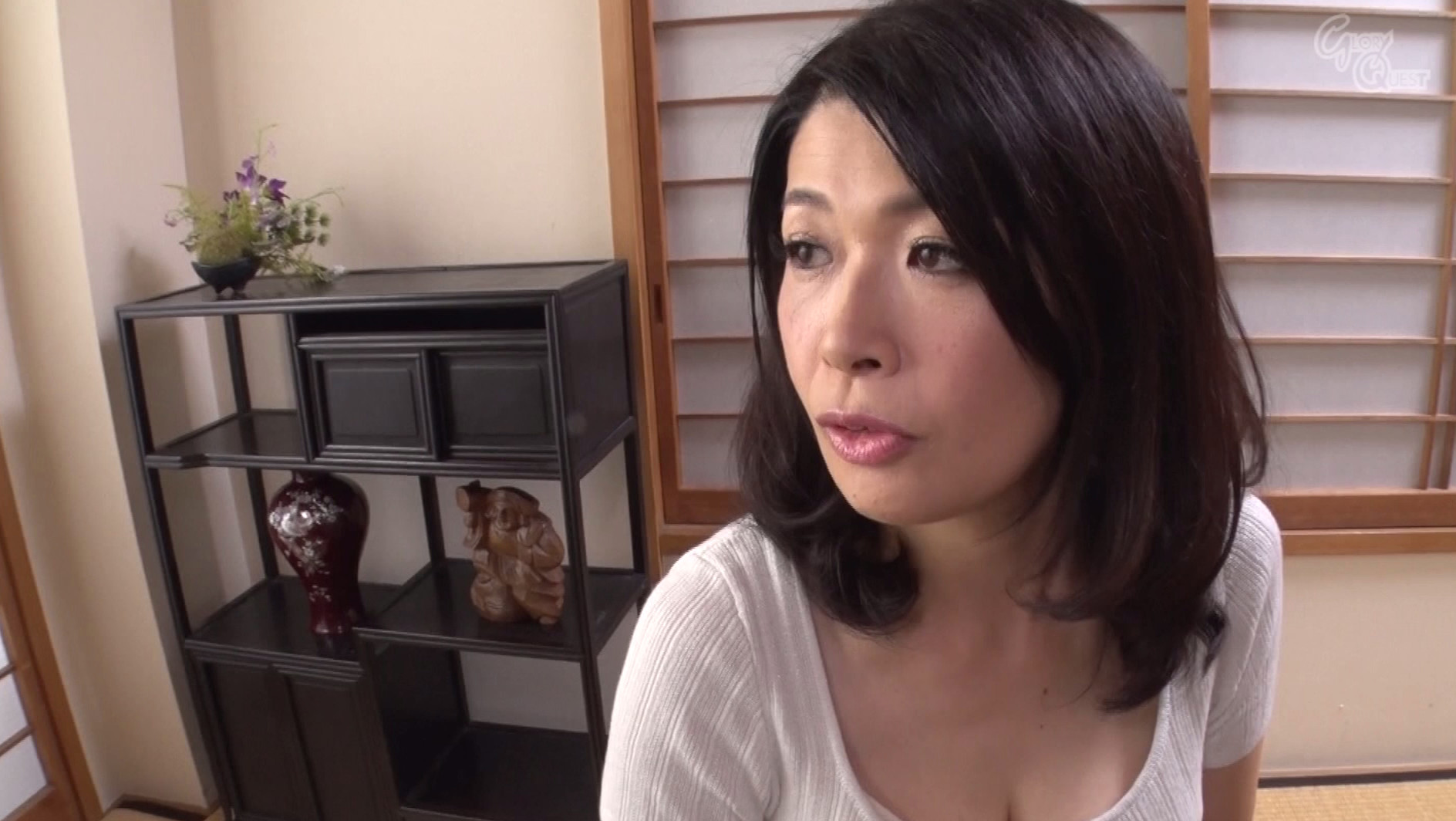 ホームステイにやってきた黒人さんのデカち○ぽに発情した母さん 松島香織 画像1