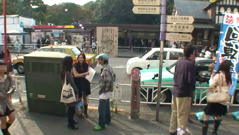 別々に釣り上げた素人男女が車の中で御対面Ⅸ 画像16