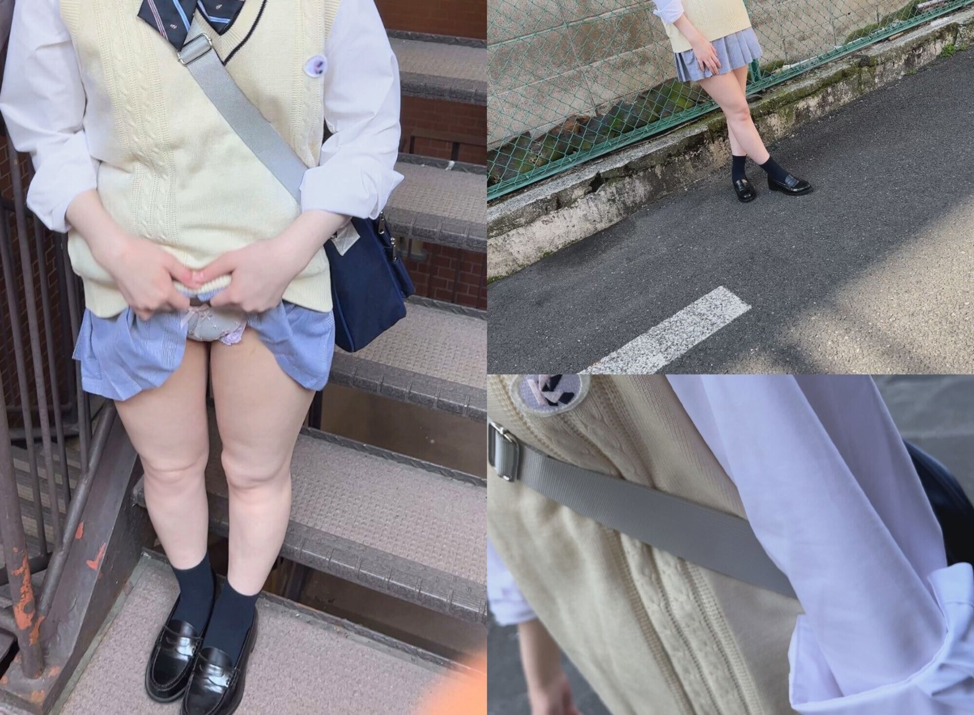 【個人撮影】顔出し都立K1学校サボってやってきたショートカットのミニスカ女子とP活_遊び盛りな美小女に連続挿入→連続中出し