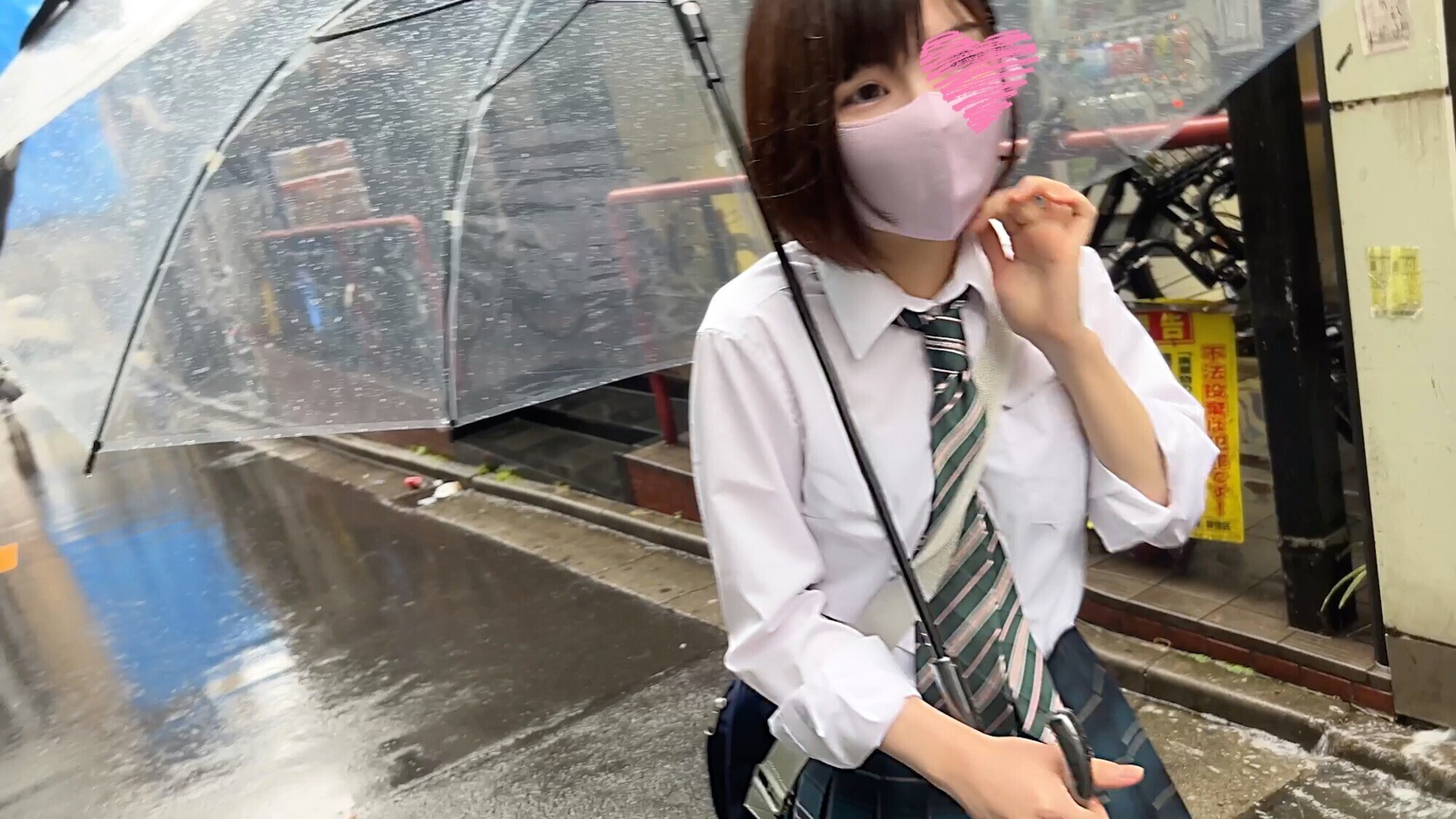 【個人撮影】M気質な短髪美小女とP活_大学進学の為に始めたP活で快楽堕ち