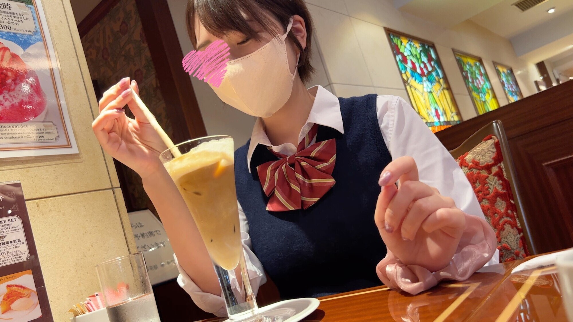 【個人撮影】エロいことに興味津々なお年頃の制服女子_P活で快楽に負けて生中出しされる瞬間を完全配信