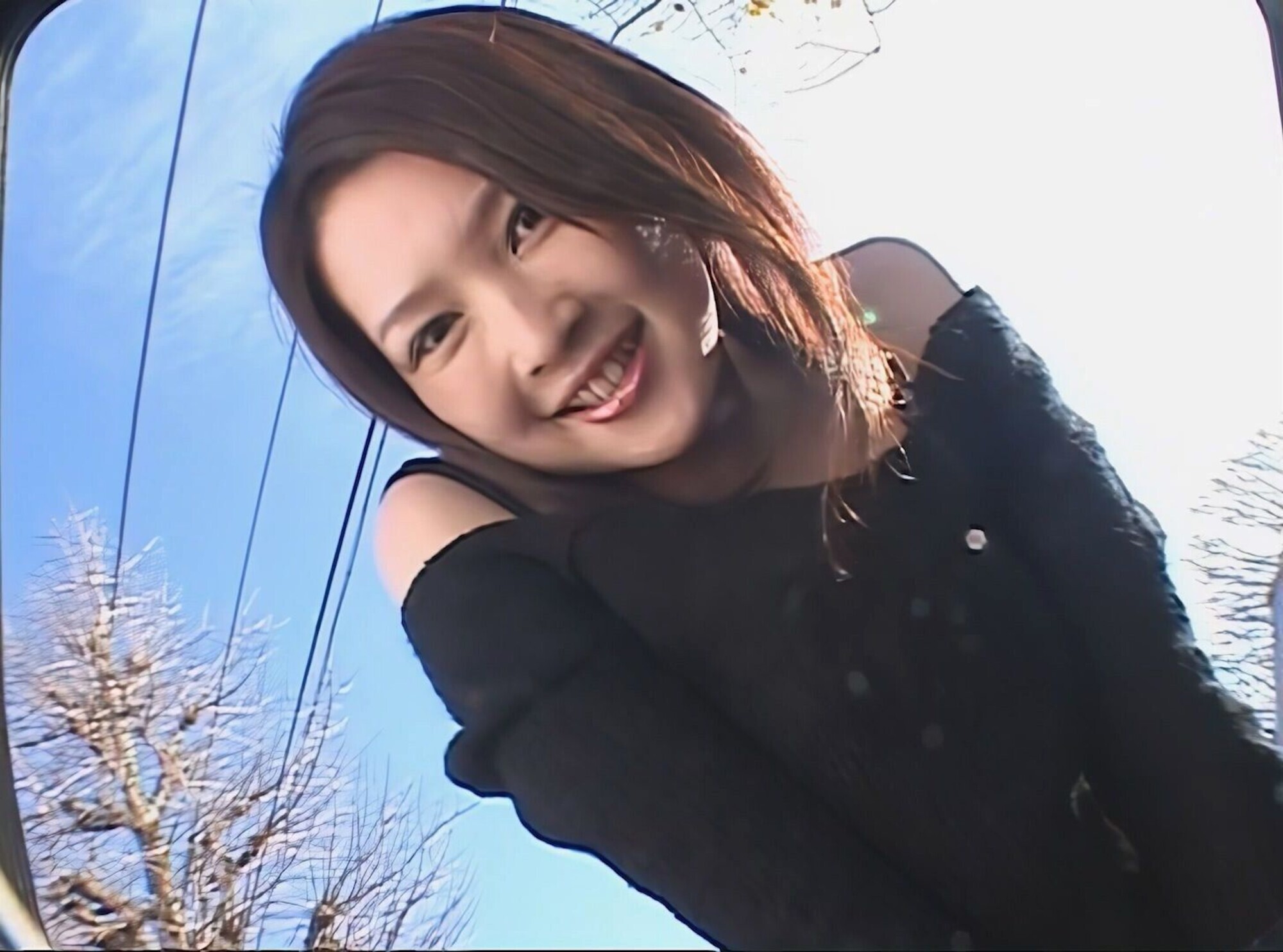 【AIリマスター】露出 大都会東京 3 渡瀬晶 画像1