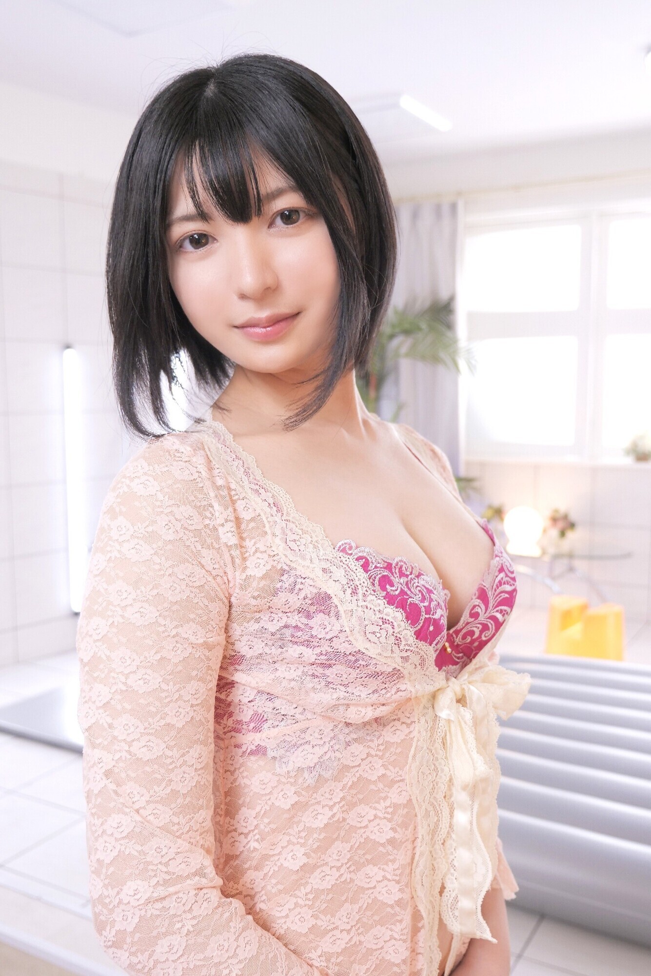 パンスト直穿きソープランド 虹村ゆみ 画像1