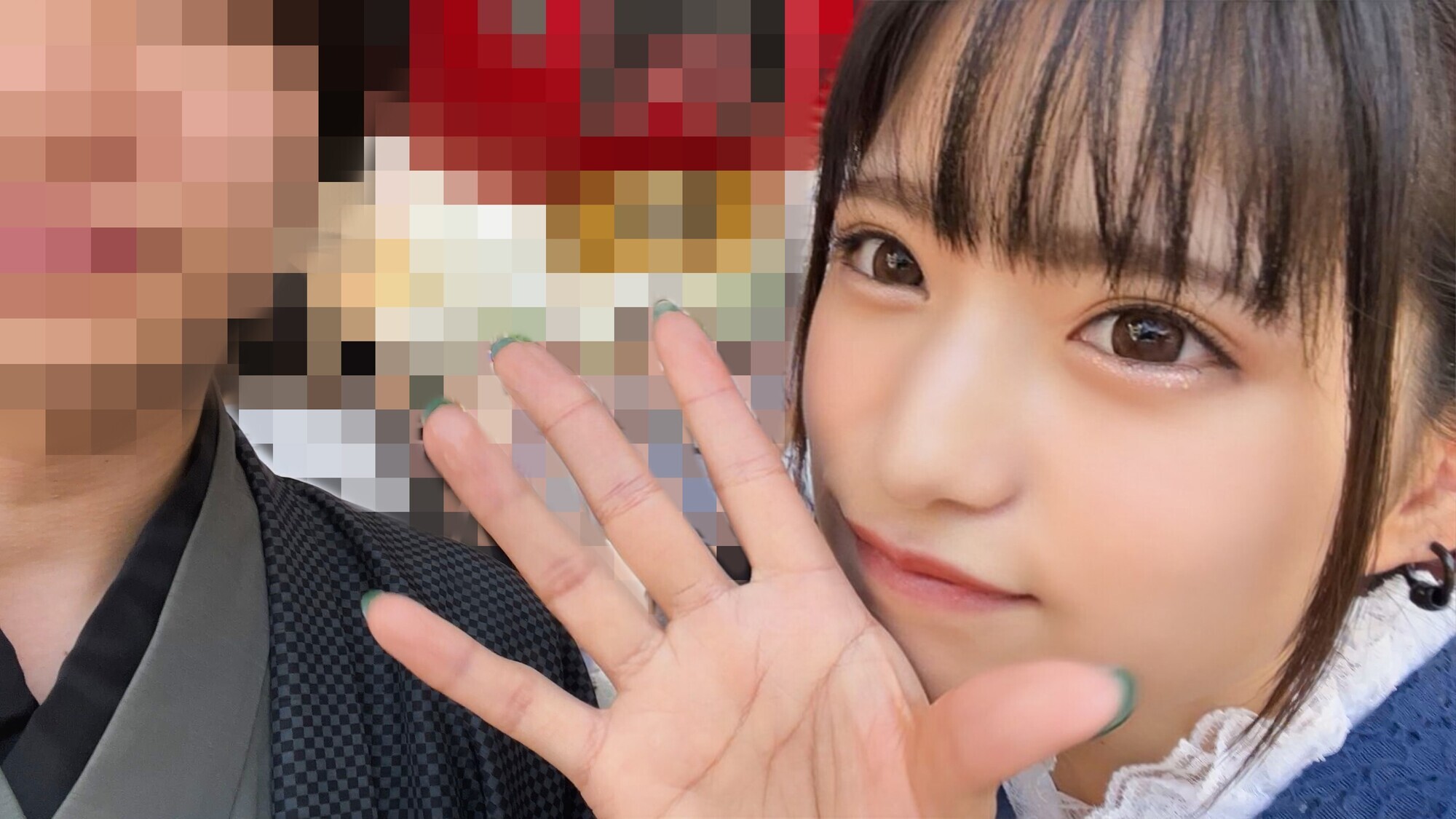 みちゅきちゃん(24)SNSで付き合った年上彼氏と浅草デート 生ハメ中出し個人撮影 画像2