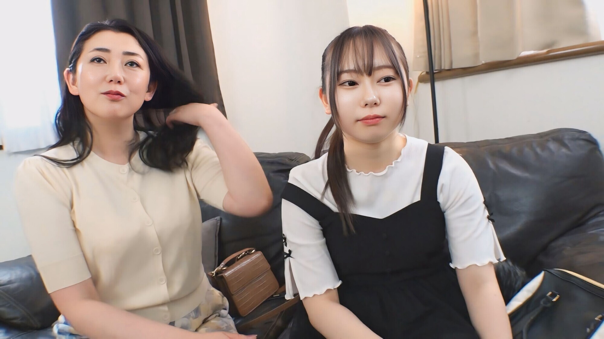 母娘ナンパ 1 親友みたいな仲良し母娘2名 奈良崎みづき／西野乙音