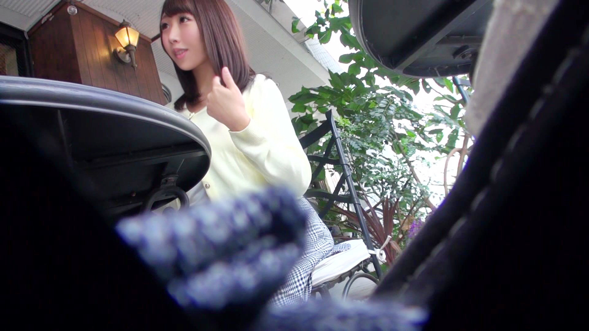 【パパ活潜入・巨乳(Gカップ)さくらちゃん編】パパ活斡旋所の闇に潜入!巨根チンポを上下のお口に受け入れる友人との海外旅行資金をGET!! 画像1