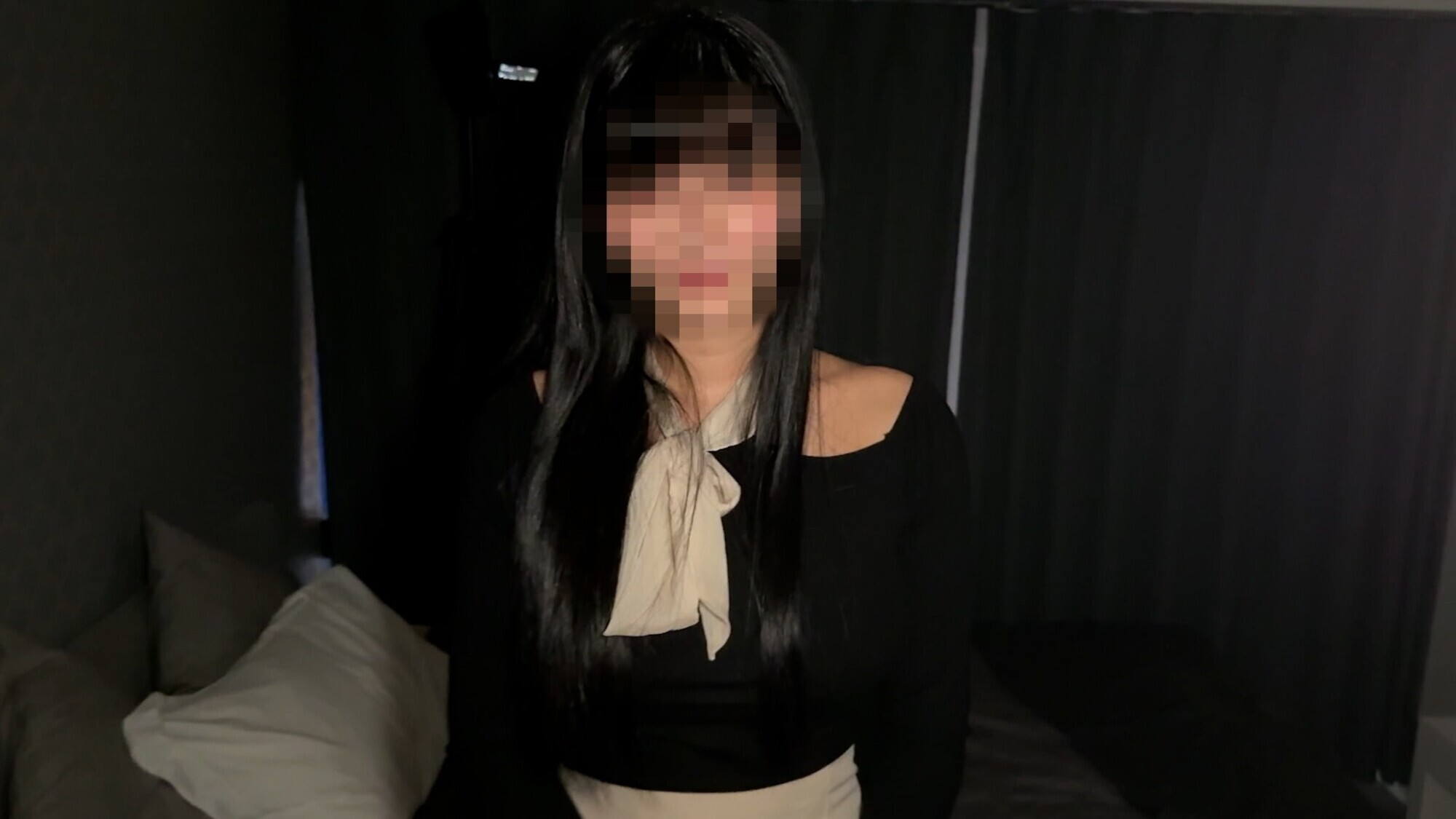 承認欲求強すぎのFカップ美巨乳裏垢女子とゴムなしハメ撮り 1枚目