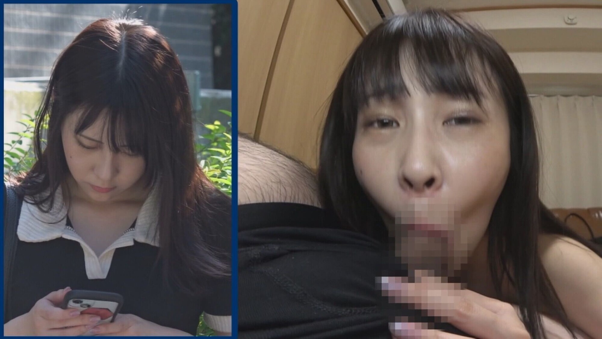 桐谷すずね エロい彼女と普通の彼女を見比べながらオナニーしようっと