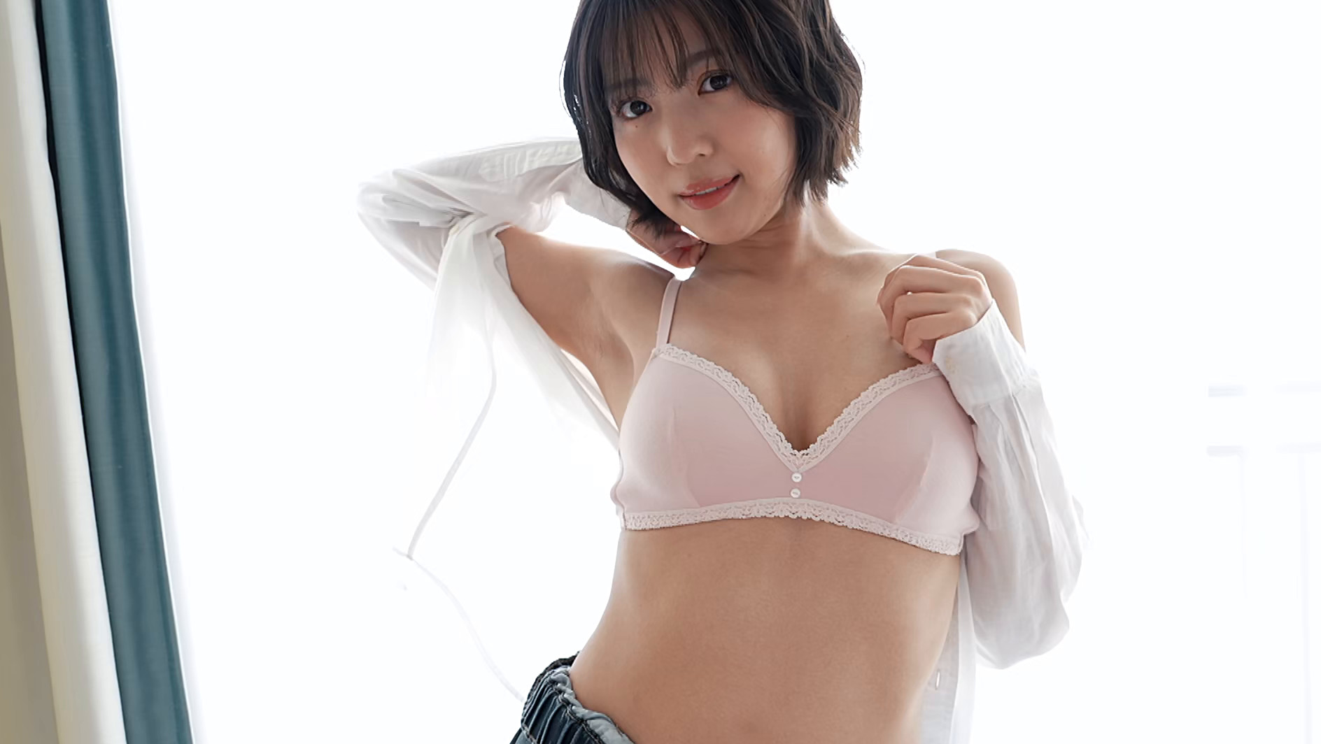 着エロ I-ONE 佐々木萌香 制服CA サンプル画像 5