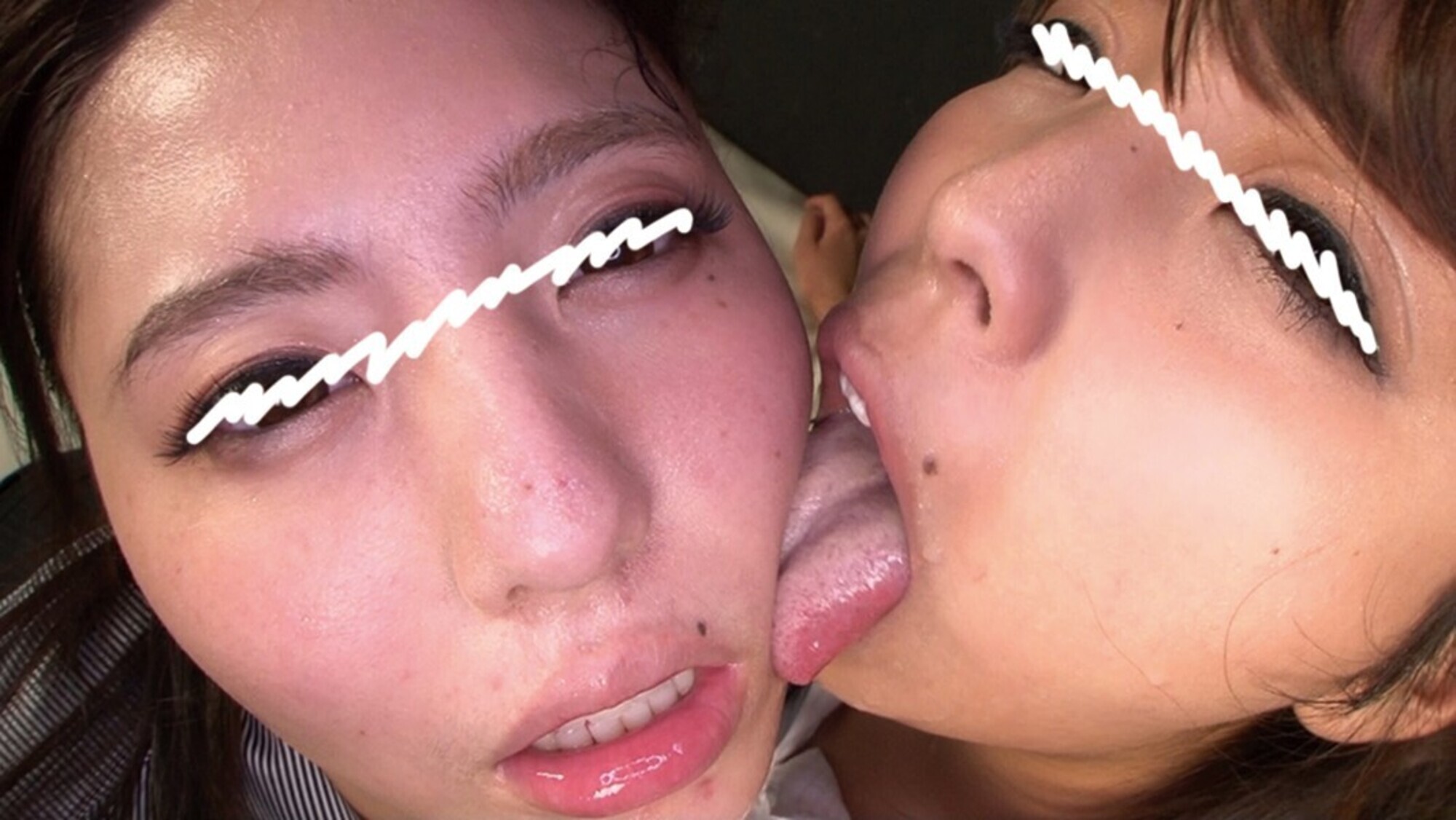 べろキス中毒 舐め回しレズビアン 画像18