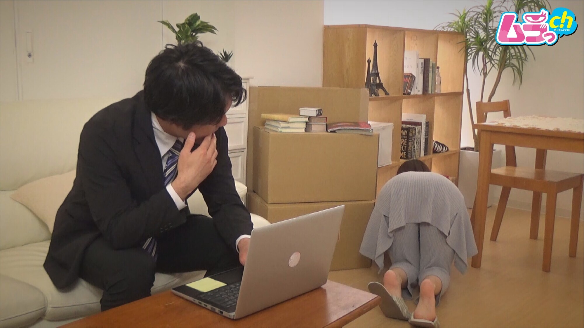 ニンゲン観察 出入りのPC修理業者を誘惑し若茎を貪り食いつくす欲求不満にも程があるバツイチ女 画像4