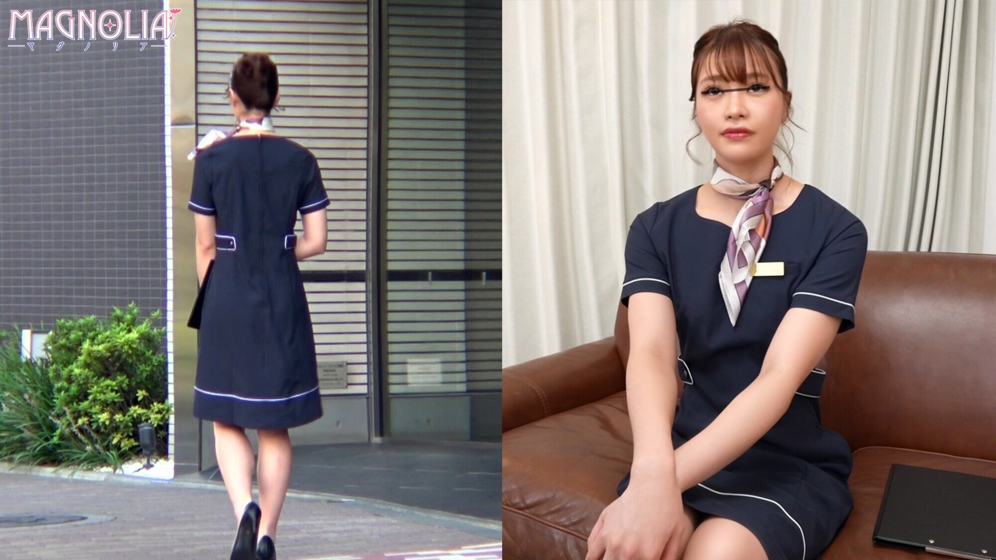 『仕事中の美女にアナル舐められマッサージ。尻穴攻めまくりでおマ○コは発情するのか?』高身長セラピストの肛門を頂きます♪アナルをヒクつかせて精液おねだり!?プリプリの美尻を拝みながらバックで連続中出し♪【街角素人モニタリング♯あおい♯25歳♯セラピスト】 画像1