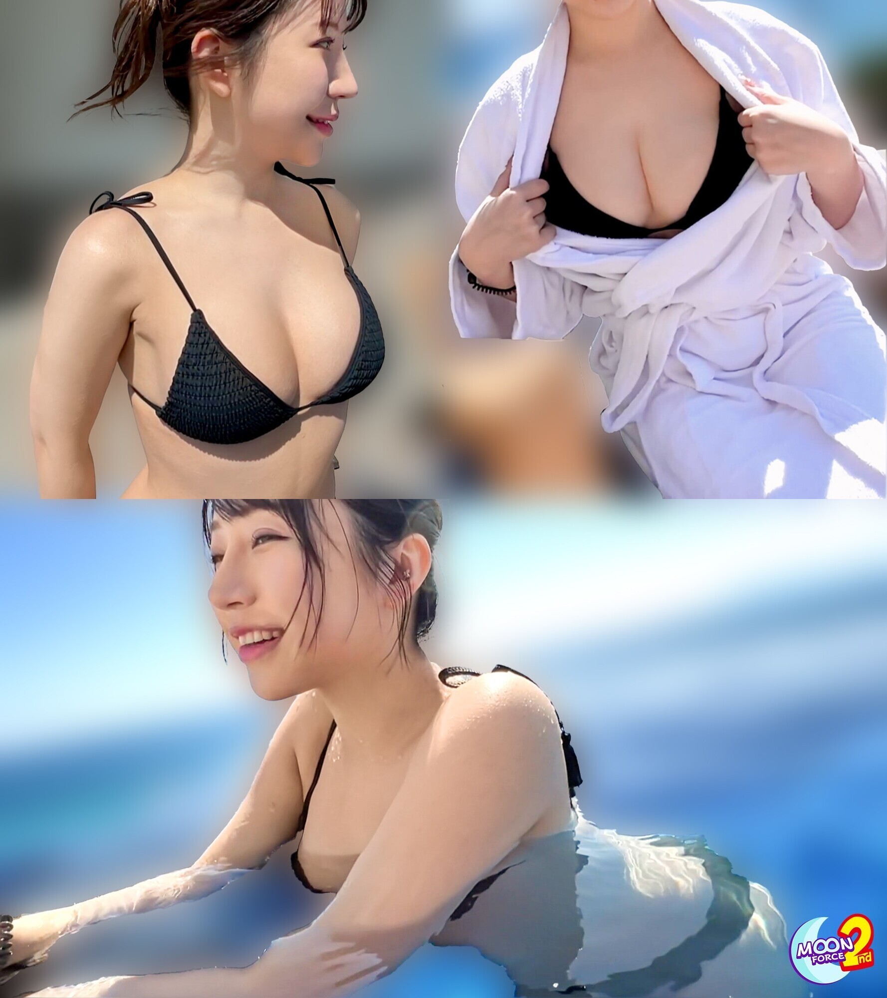 【ずっっっしり質量のGカップと肉厚桃尻がシコすぎる白衣の天使とのハメ撮り記録】京都弁がカワイイ新人ナースがSNSでハメ撮り応募!セックスで豹変!?はんなり美少女のマ●コをチ●ポで突くと「イグゥ・・・ッッ」デカ尻騎乗位で精子搾り取り濁点喘ぎでのけ反り絶頂!白衣で隠されたドチャシコボディをカメラの前で惜しげもなく晒してイキまくり連続中出し&顔射3連発!【あまちゅあハメREC#あみ#ナース】 画像5