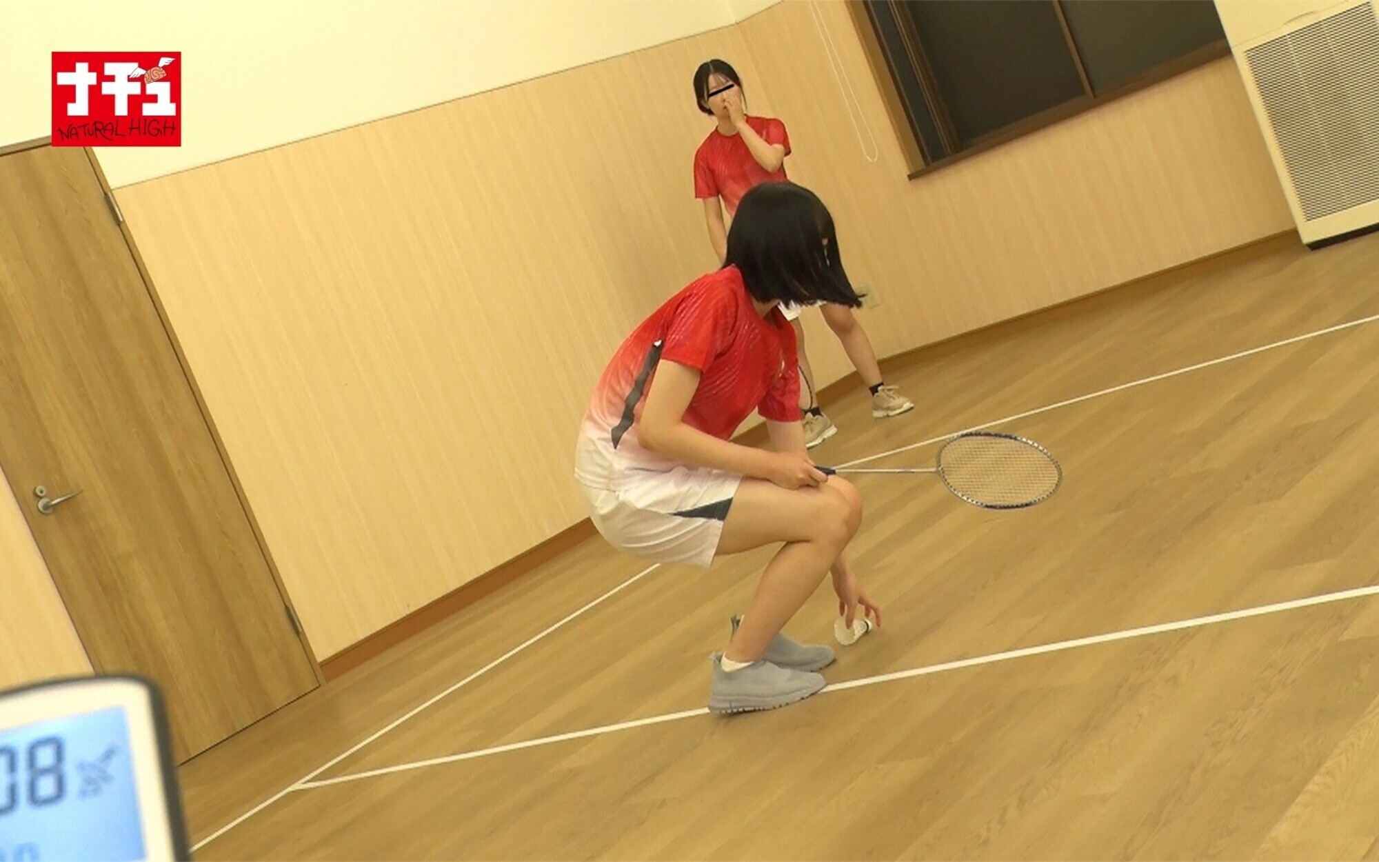 運動部女子羞恥 2 練習中にハメ潮するほど突きまくれ! ~バドミントン部~ スレンダー微乳女子 画像8