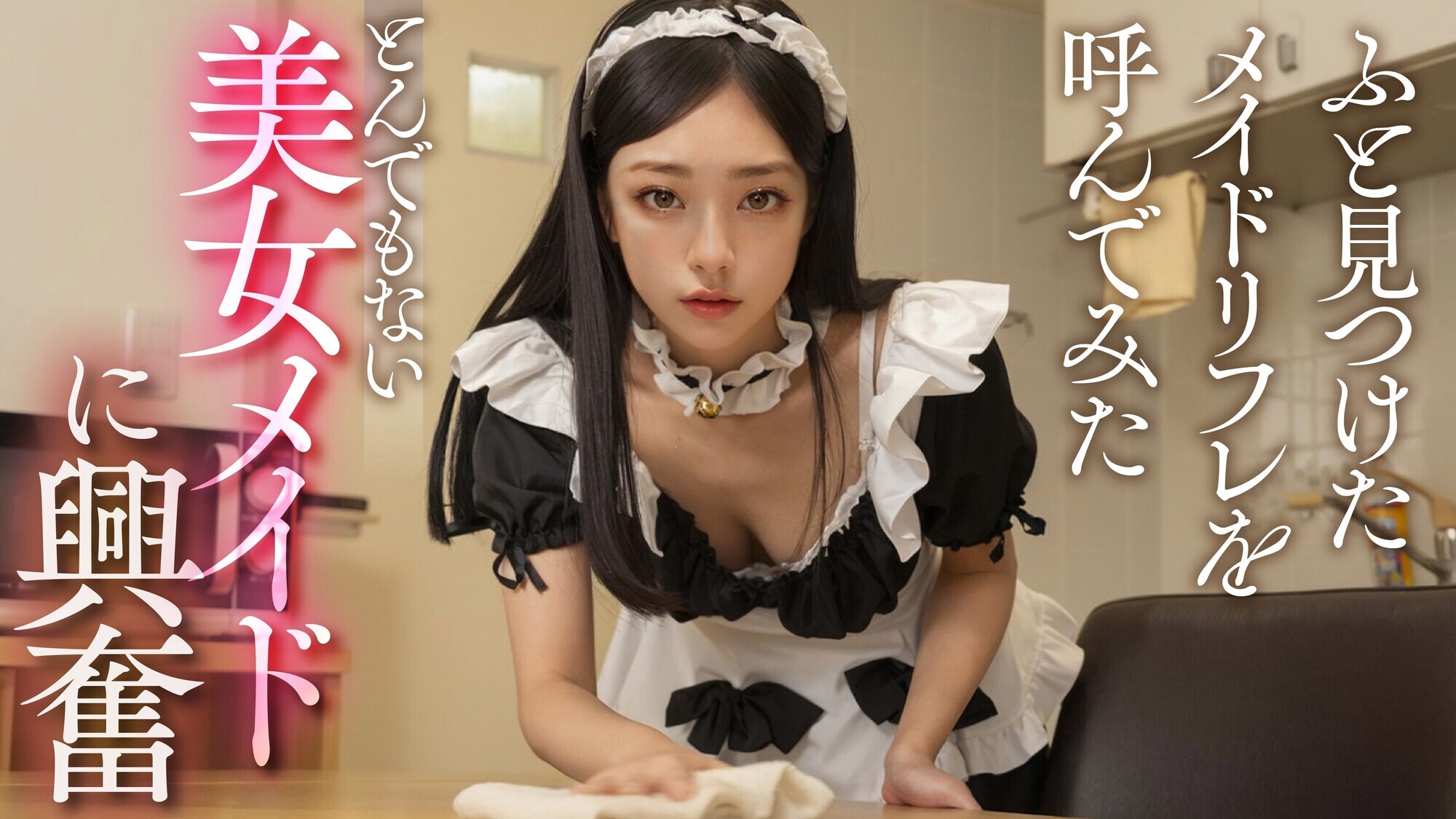 【AI同人】彼女の代わりに何でも叶えてくれる従順巨乳メイド【3.1次元】 画像4