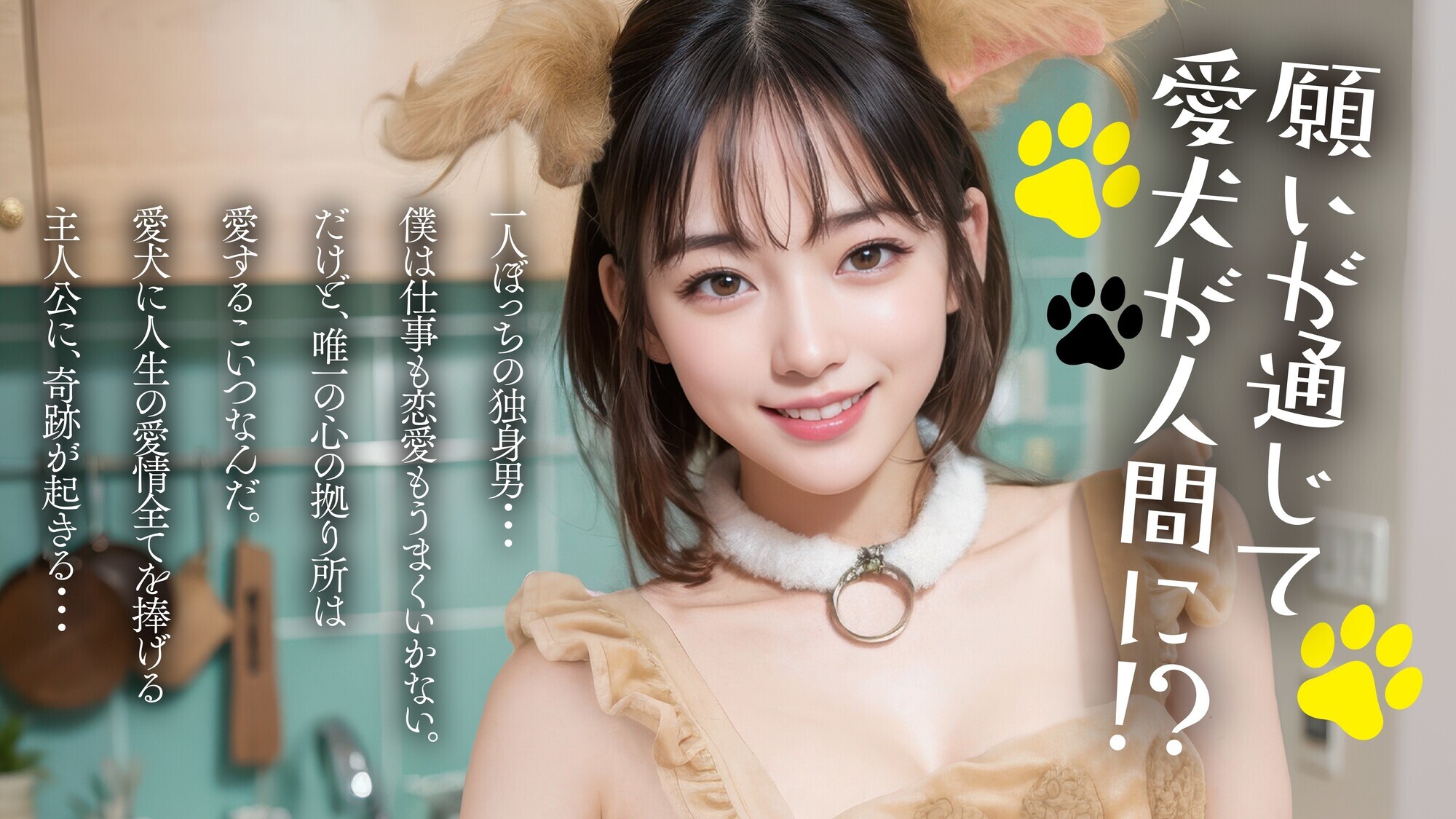 【AI同人】愛するペットが魔法で彼女になっちゃいました 画像3