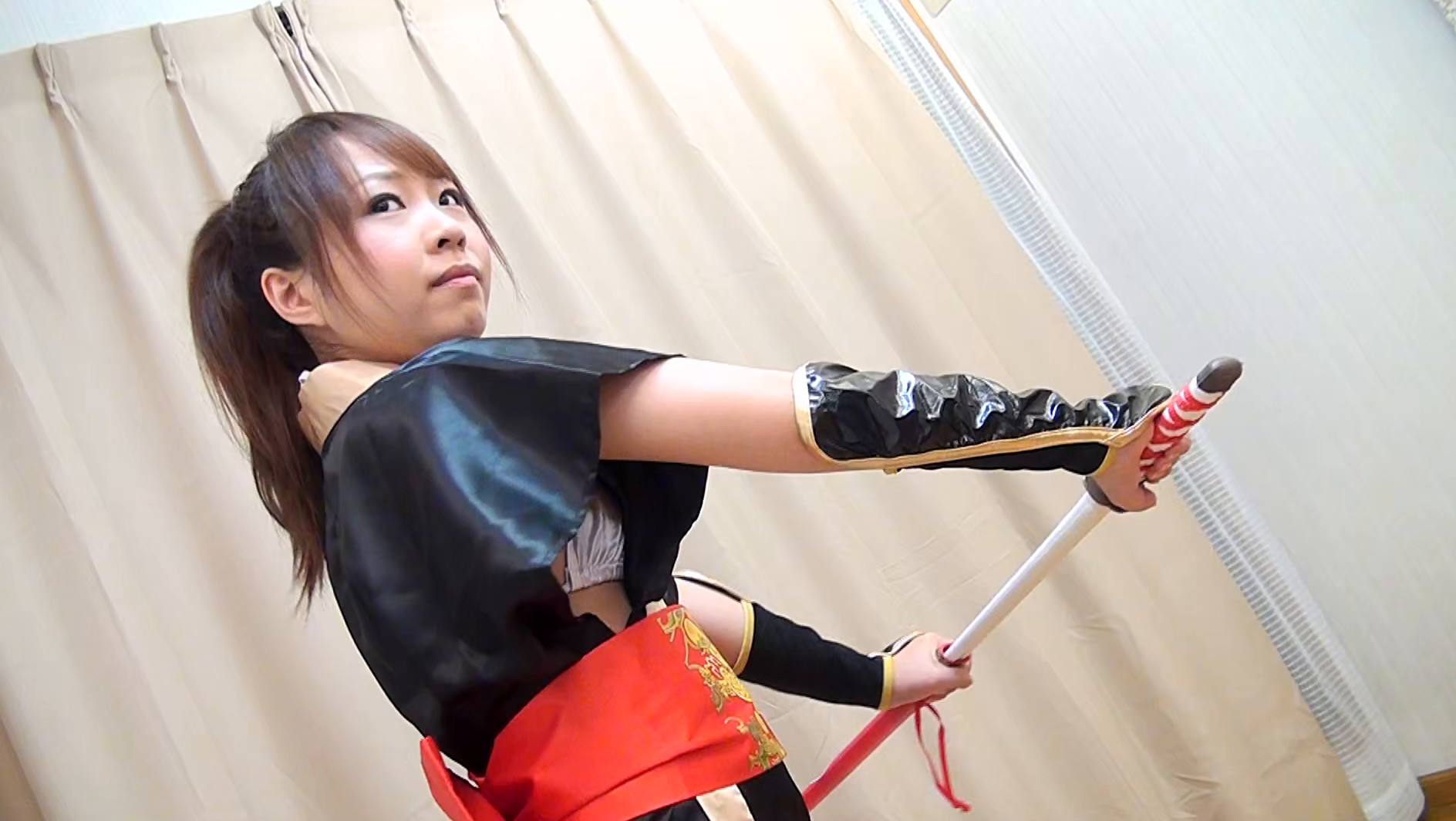 【エロ動画】乱れる！女剣士VS電マ イメージ21