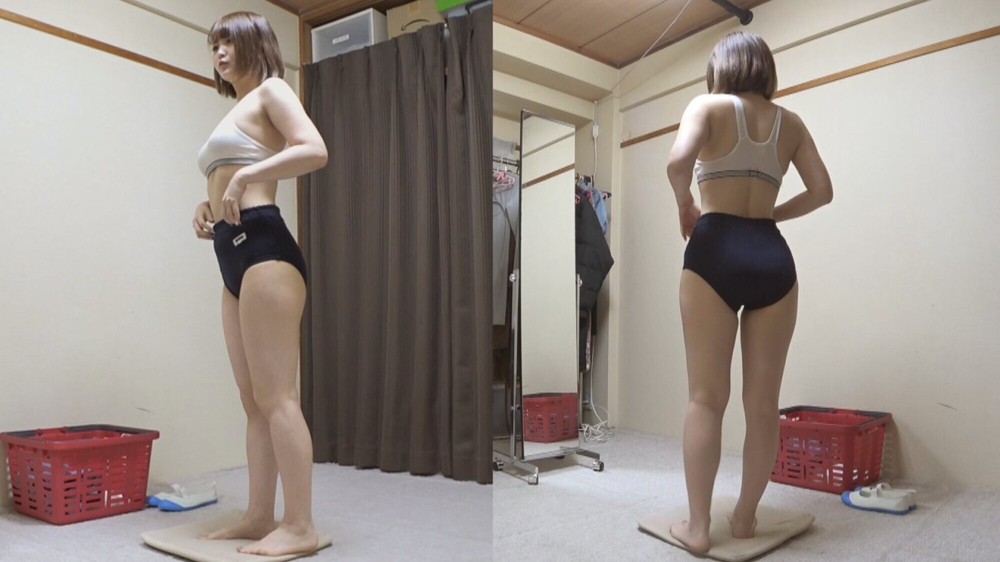 音琴るい ムチムチ美尻 神体育着 美少女やぽっちゃり娘らにピチピチ体育着を着せ、ハミパン、ムレムレワレメを毛穴まで見えるほどの超ドアップ接写!さらに尻コキ、着衣お漏らし放尿や体育着ぶっかけ等体育着好きに送る完全着衣フェチAV 1枚目