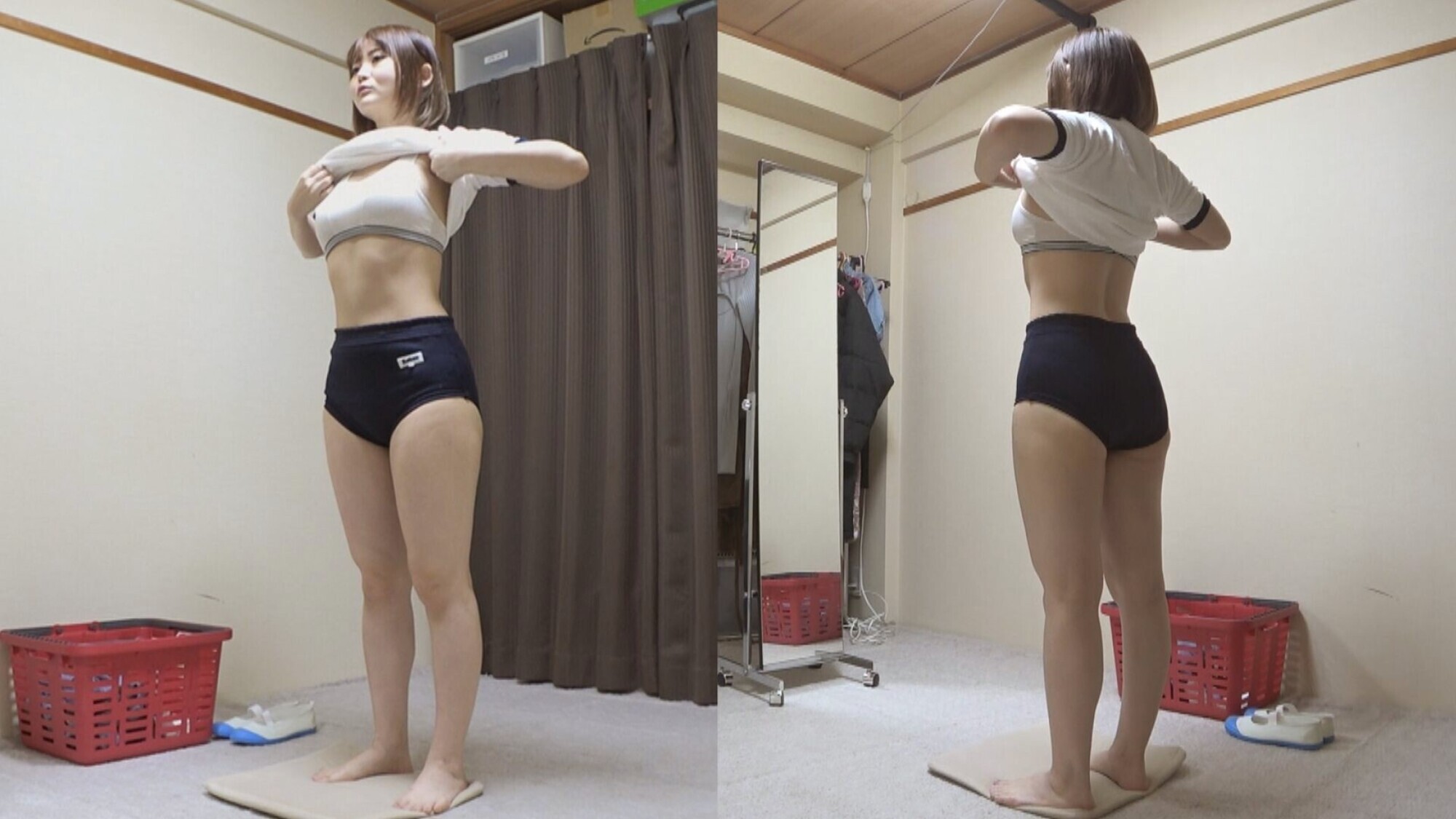 音琴るい ムチムチ美尻 神体育着 美少女やぽっちゃり娘らにピチピチ体育着を着せ、ハミパン、ムレムレワレメを毛穴まで見えるほどの超ドアップ接写!さらに尻コキ、着衣お漏らし放尿や体育着ぶっかけ等体育着好きに送る完全着衣フェチAV 2枚目