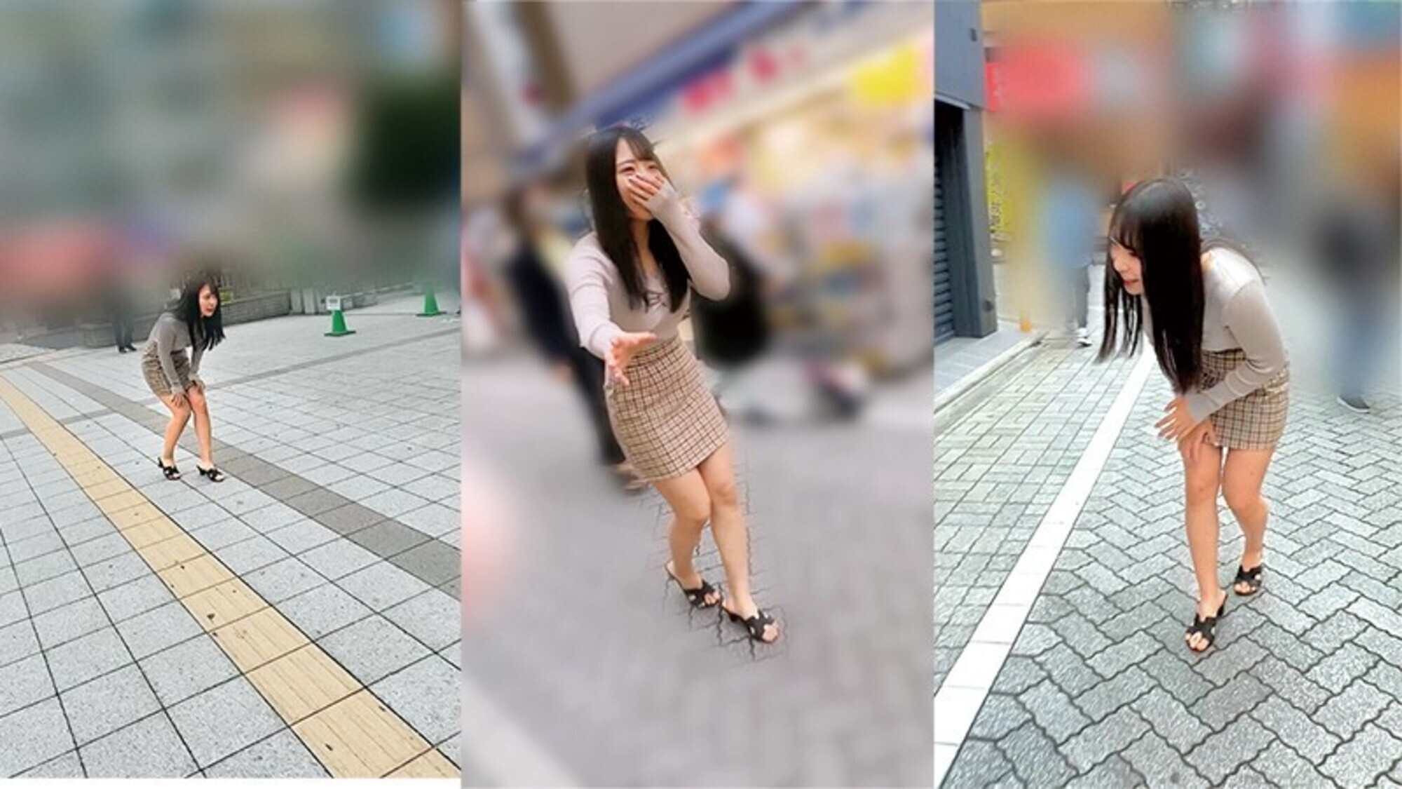 人生初の羞恥プレイでまさかのエロスイッチオン!素人美少女とリモコンバイブお散歩人混みの中ビクビク震えてイキまくってしまう女子たち! かなさん まいさん 画像7