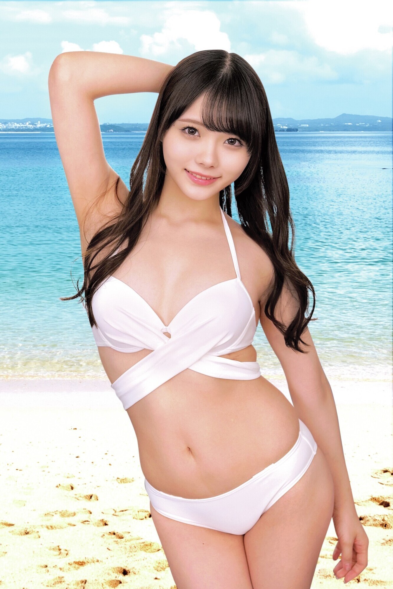 夏だ／／海だ／／水着ギャルだ／／湘南ビーチのビキニが眩しい素人お嬢さん！童貞君のオナニーのお手伝いしてくれませんか？ れい はな 画像1