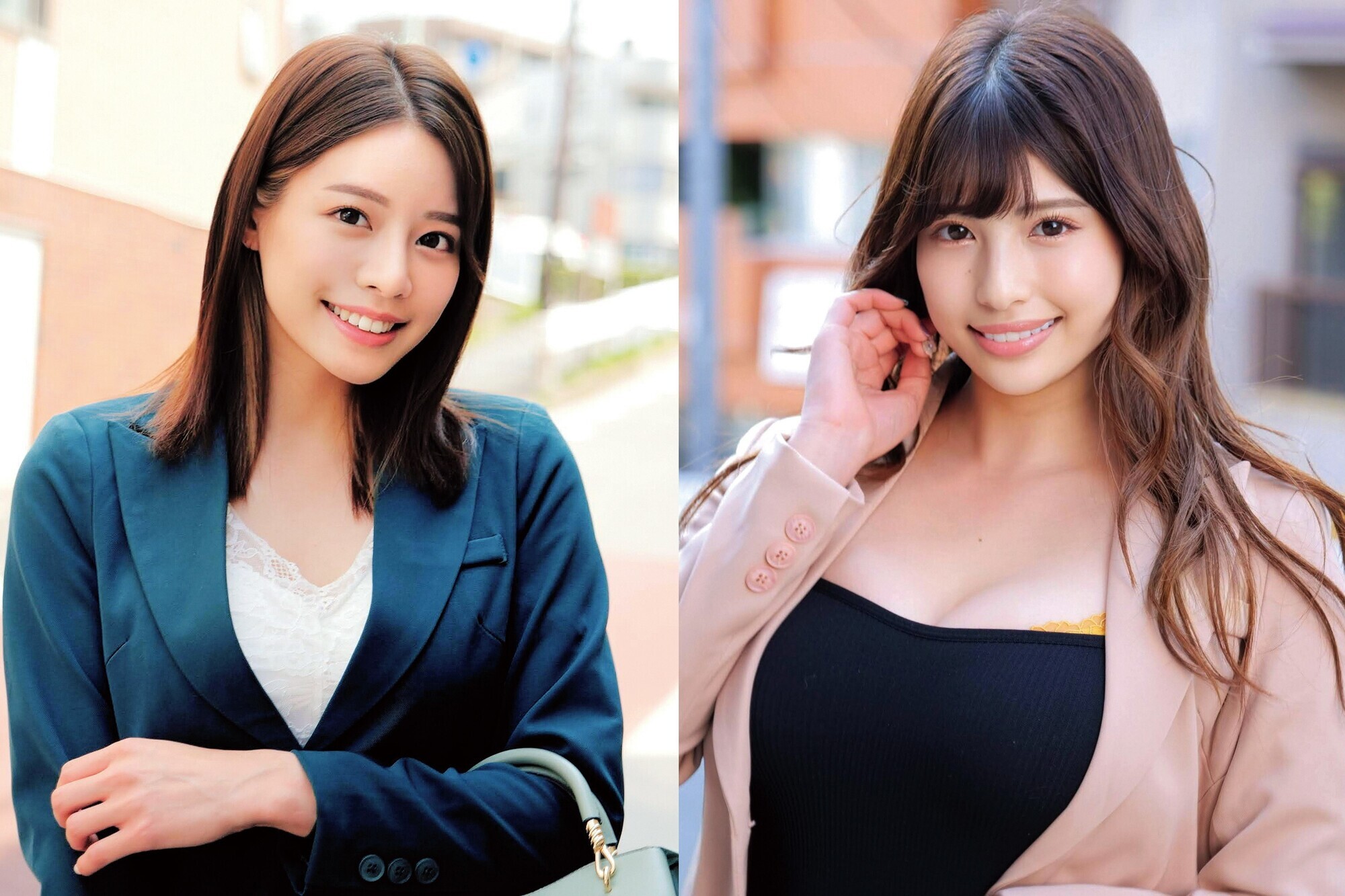 丸の内で働く黒パンストOLが挑戦!ノーパン黒パンスト素股!ヌルヌルワレメに結局つるんっと入って連続生中出し!! るいささん はづきさん 1枚目