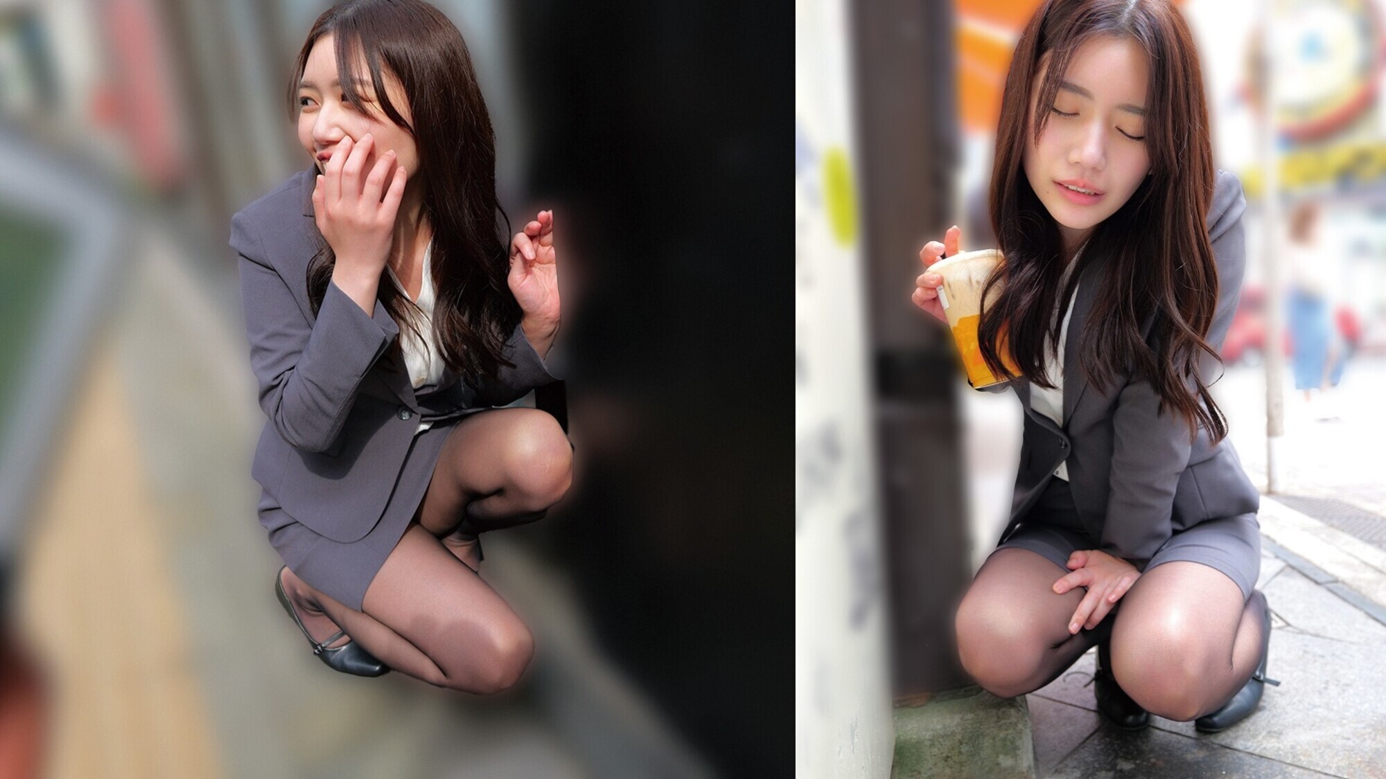 リモコンバイブお散歩 人混みの中でビクビク絶頂数十回 なみさん（28才）／るいささん（28才） 画像6