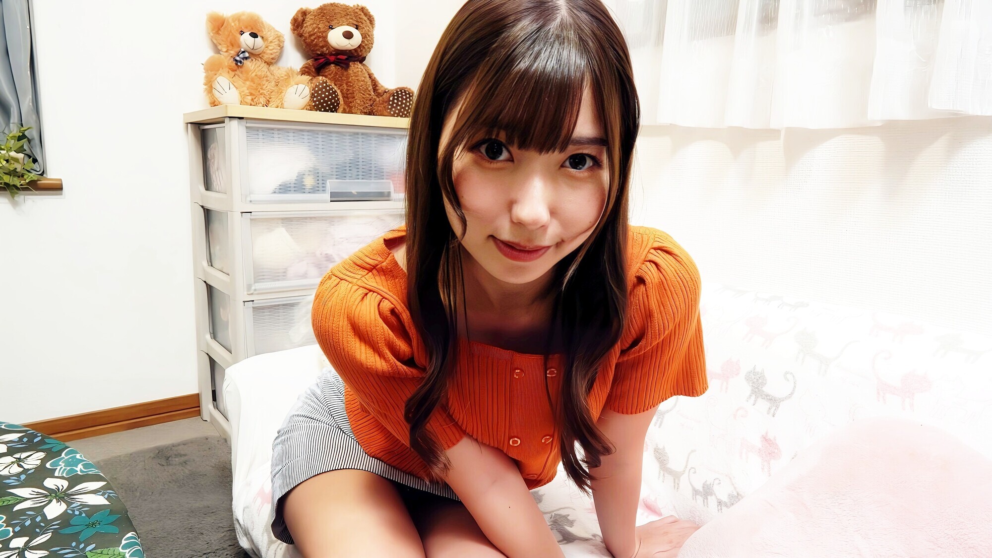 誘導シコシコ自撮りオナニー みゆ 画像1