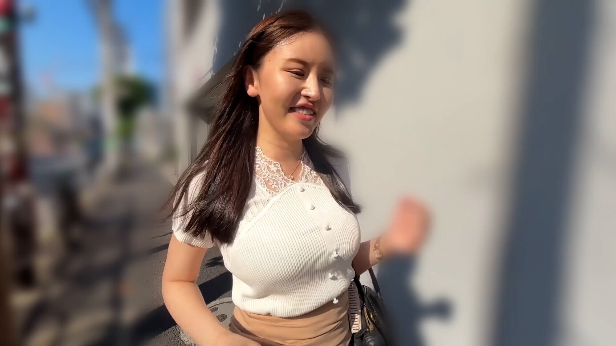 街角で声をかけてアナル観察させてもらう エッチで金欠な女の子 ゆりなちゃん 画像3
