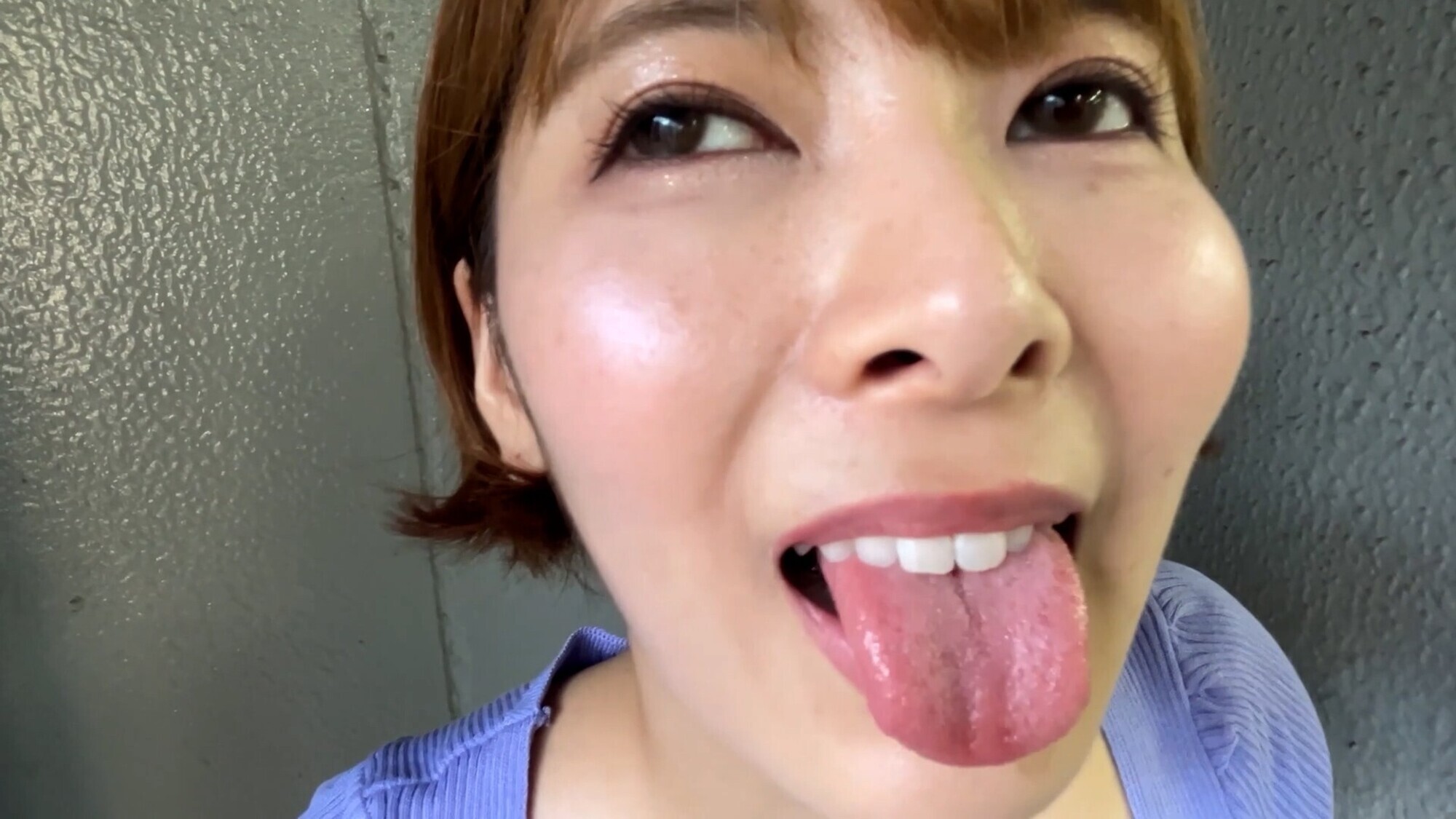 街角で声をかけて口内観察させてもらう アパレル店員 さつきちゃん 画像12