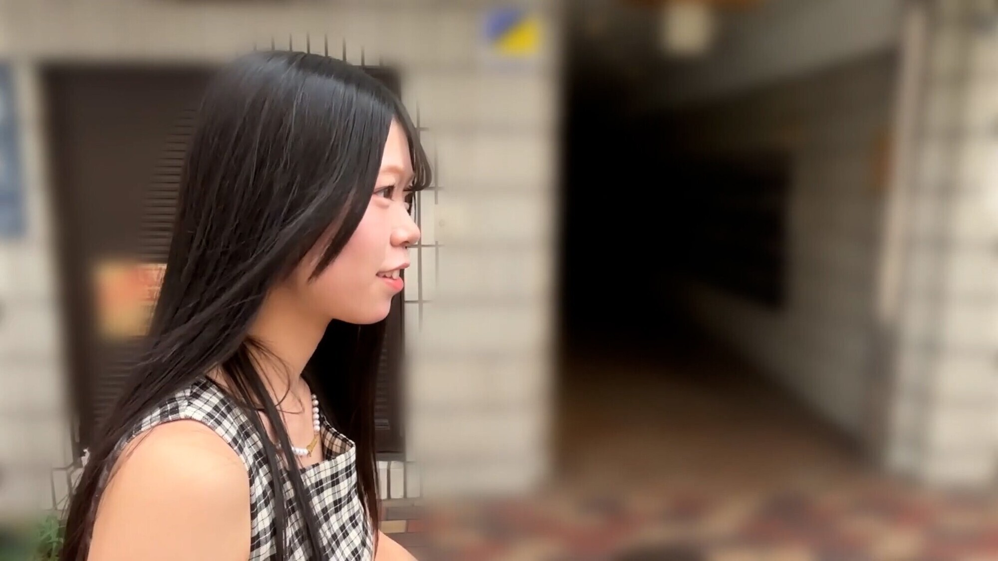 街角で声をかけて口内観察させてもらう 交渉上手な黒髪ギャル かなちゃん 画像2