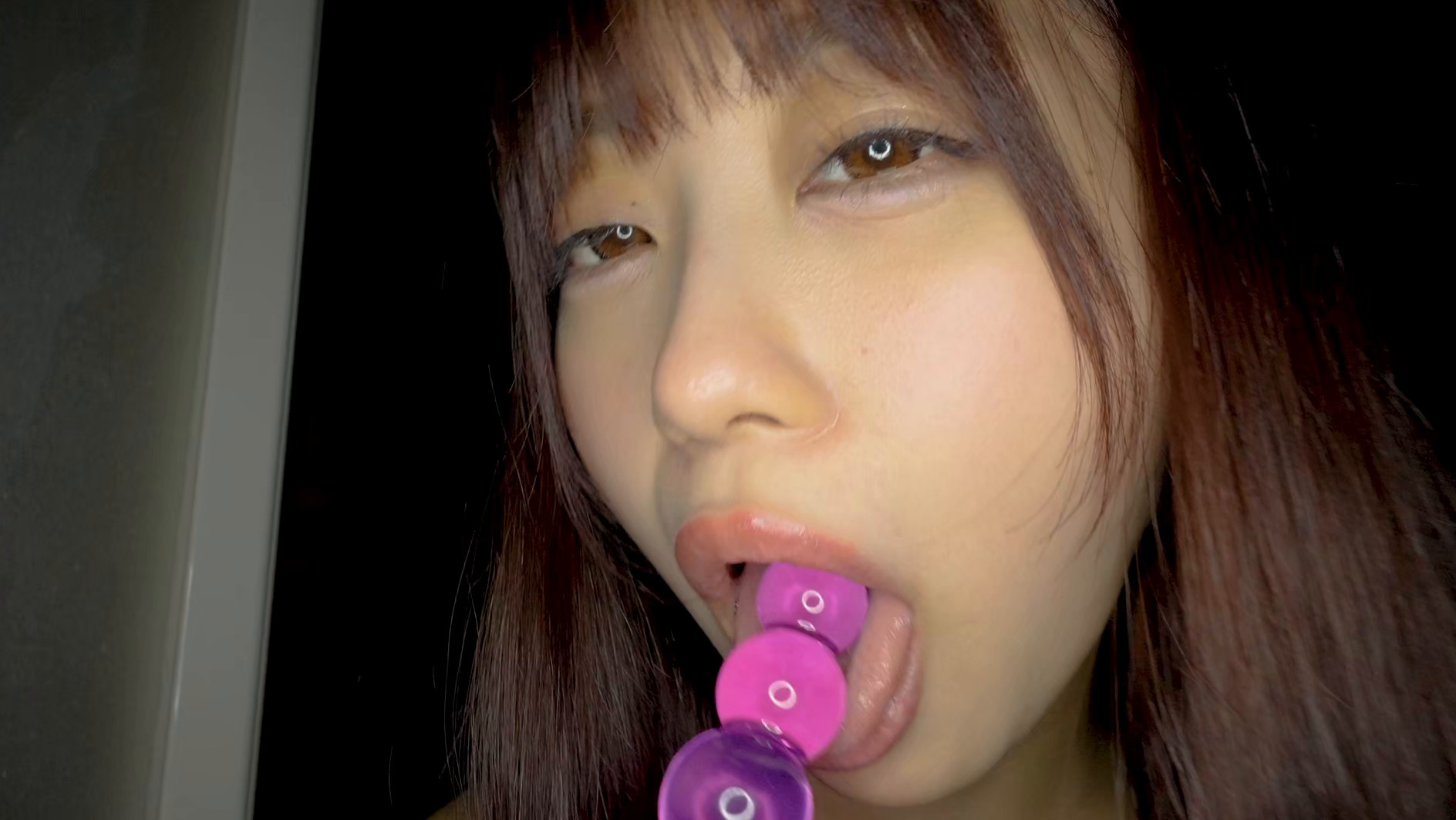 【個人撮影】笠木いちかの唾液ぶっかけ鼻舐め 画像8