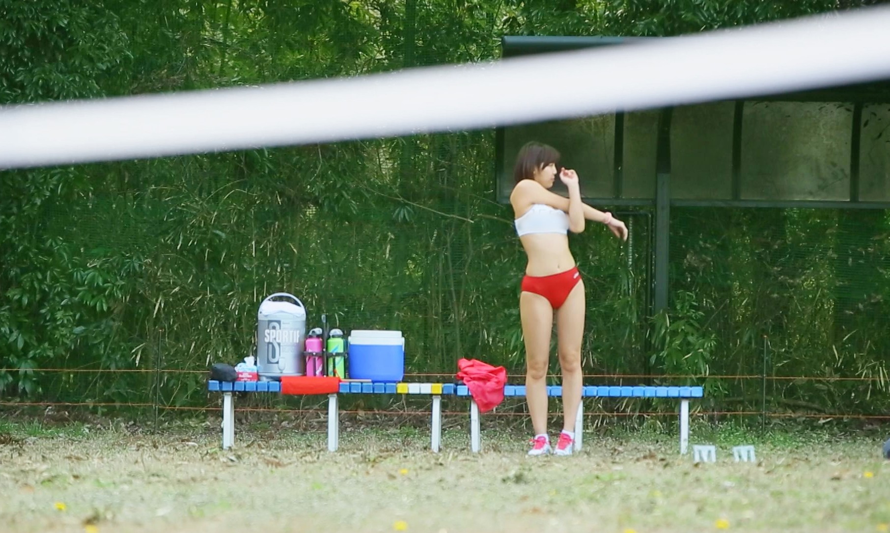 某体育大学3年陸上部女子800m走選手 佐東愛美 AVデビュー AV女優新世代を発掘します 画像4