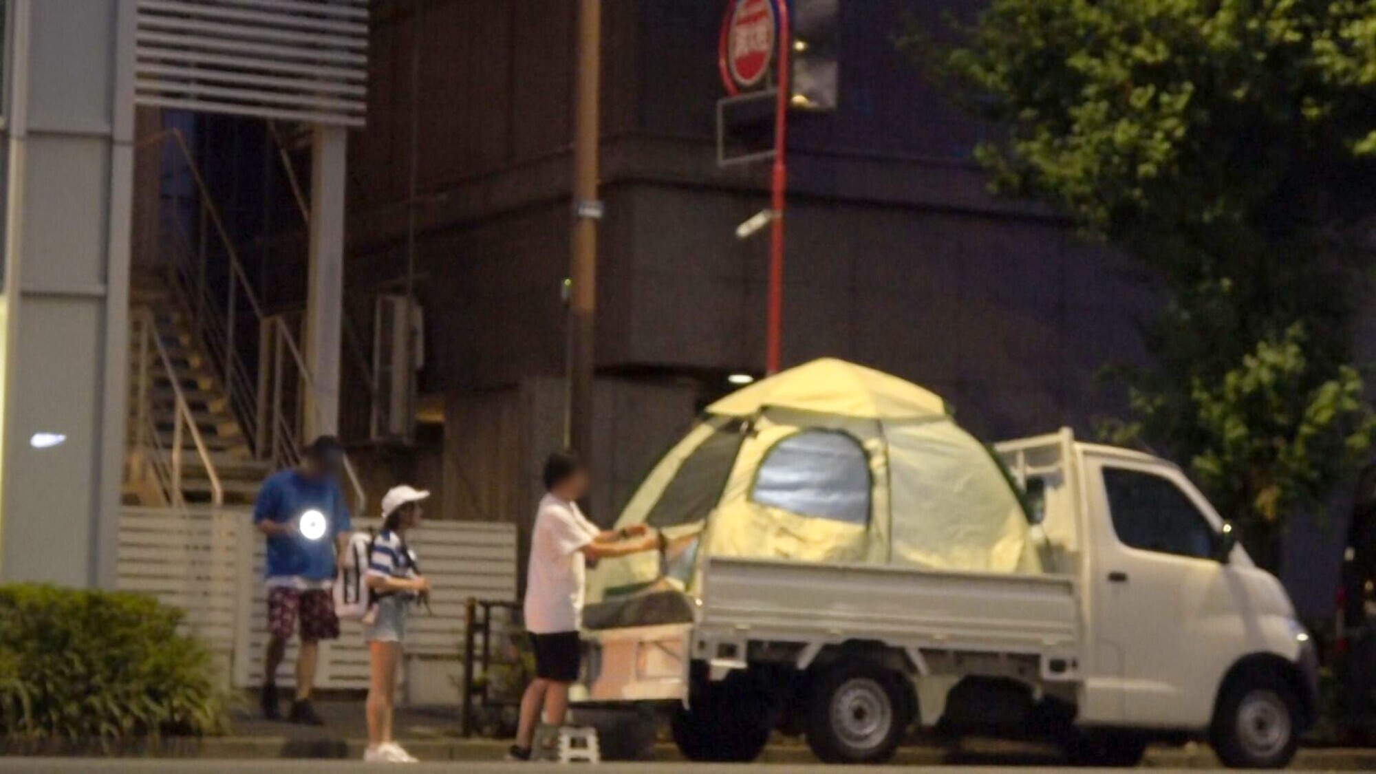 私立パコパコ女子大学 女子大生とトラックテントで即ハメ旅 17 画像17