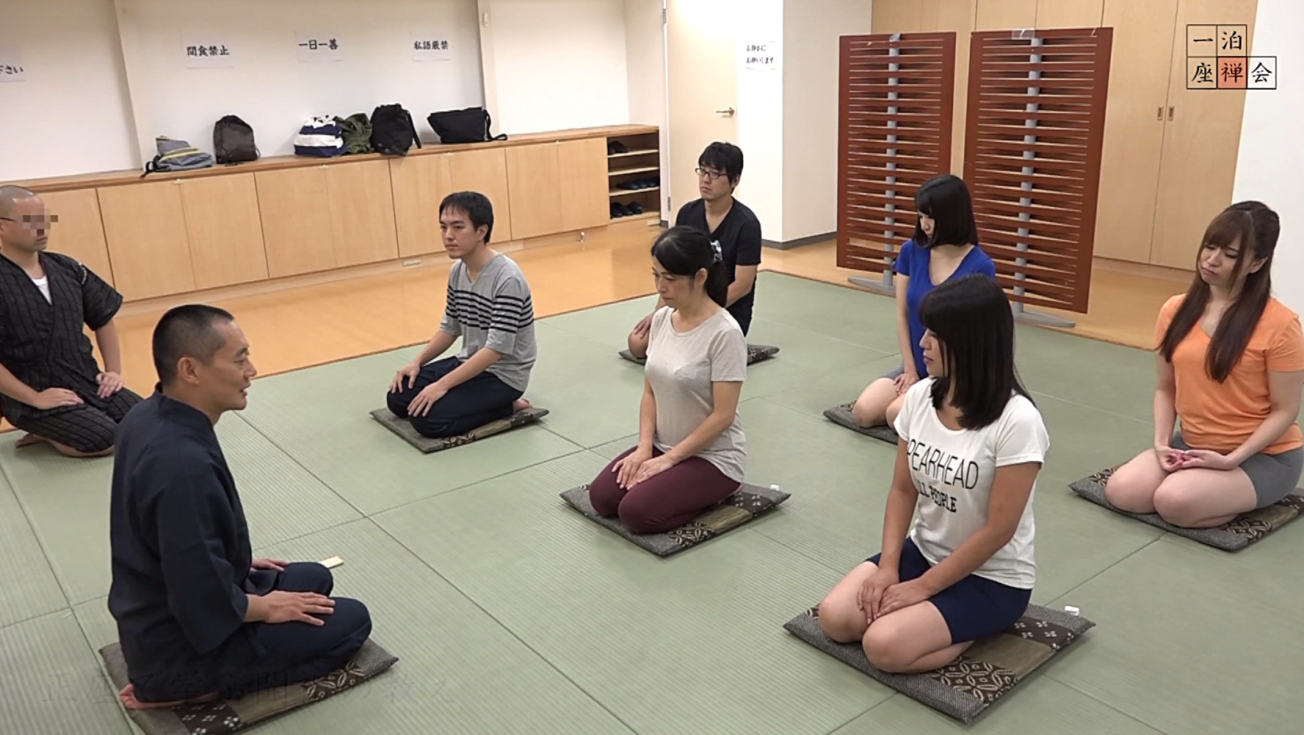 一泊座禅会に参加する女性は心に隙があるのでヤレるに違いない 画像4