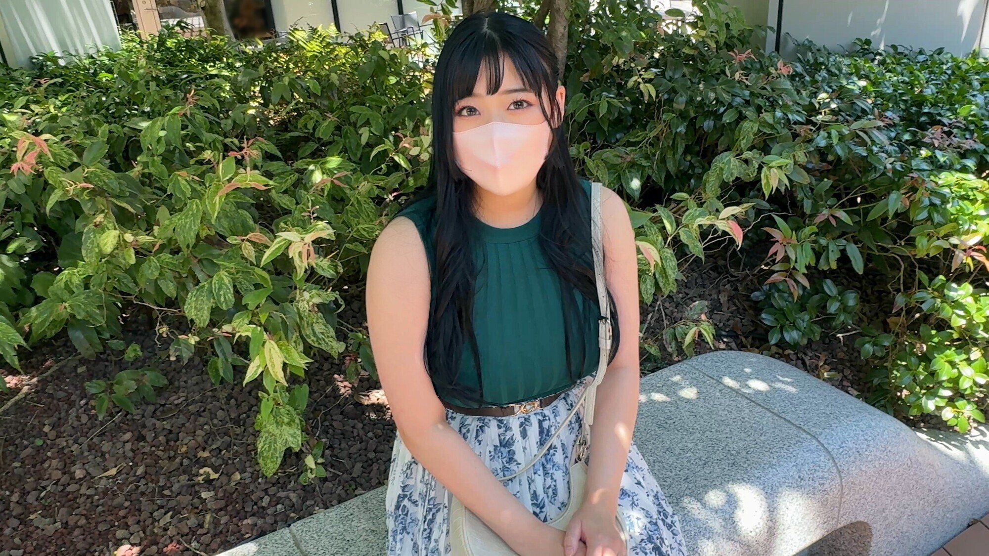 【顔出しNG】規格外Hカップ爆乳黒髪清楚系お姉さん マスクでAV出演 3枚目