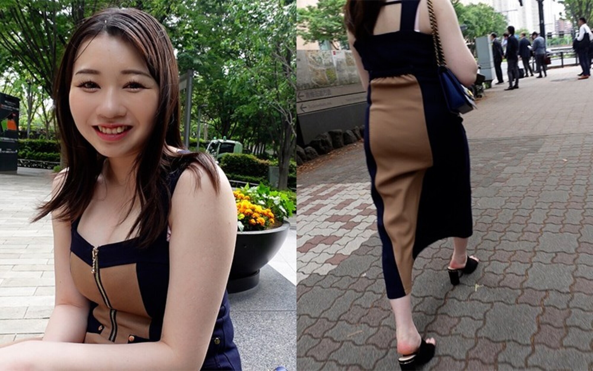 Iカップの超敏感巨乳JD！誰とでもエッチしちゃうゆるふわ爆乳穴モテ娘 まり 画像1